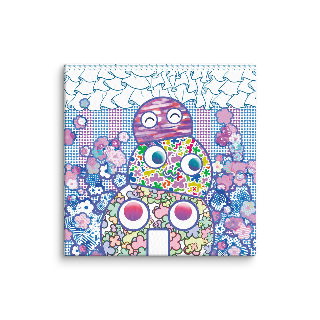 Happy Buddy 疊疊樂 | Canvas Paint 無框帆布數碼油畫