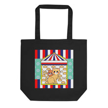 Load image into Gallery viewer, Cat with Racoon Eco Tote Bag
