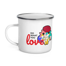 將圖片載入圖庫檢視器 Do What You Love  |  搪瓷杯 Enamel Mug
