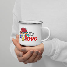 將圖片載入圖庫檢視器 Do What You Love  |  搪瓷杯 Enamel Mug
