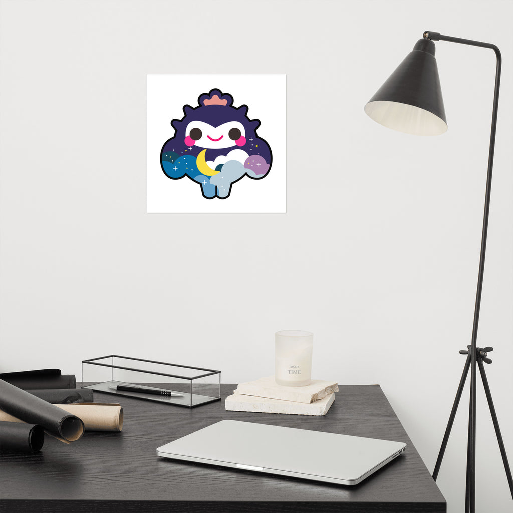 Dreamy Cloud Cactus Boy  | PRINT