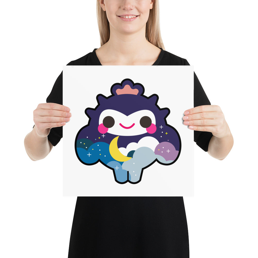Dreamy Cloud Cactus Boy  | PRINT