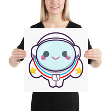 Load image into Gallery viewer, Little Spaceman Flying in the Galaxy  | PRINT
