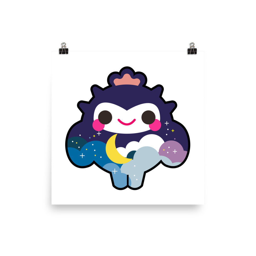 Dreamy Cloud Cactus Boy  | PRINT