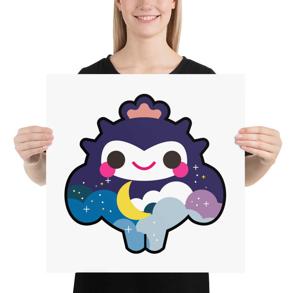Dreamy Cloud Cactus Boy  | PRINT
