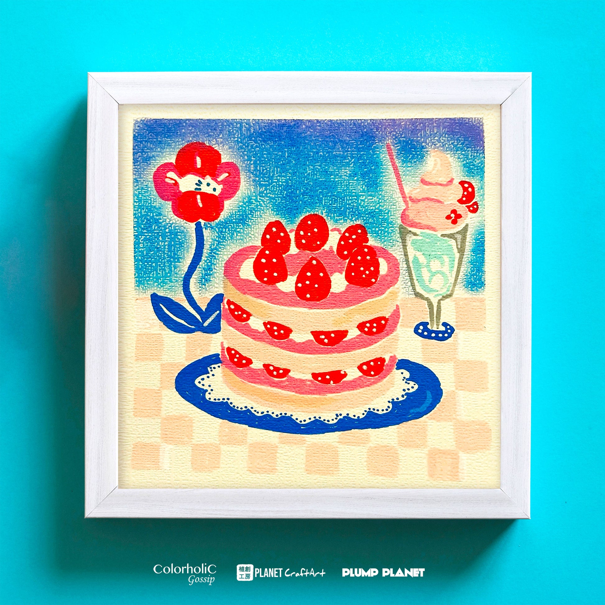 Original Drawing Art | 《Dearest Bakery》 | 15cm x 15cm