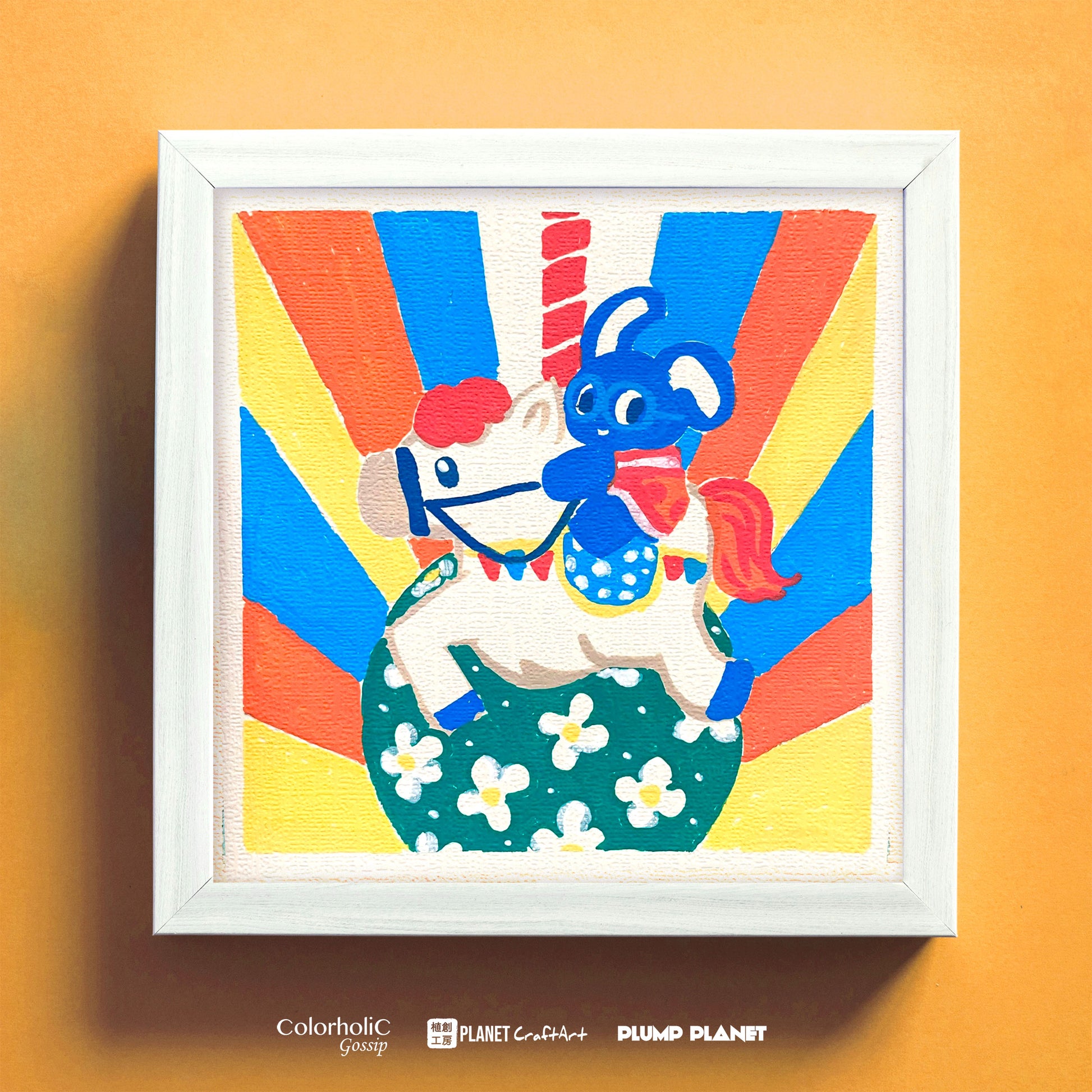 Original Drawing Art | 《Horse in Circus》 | 15cm x 15cm