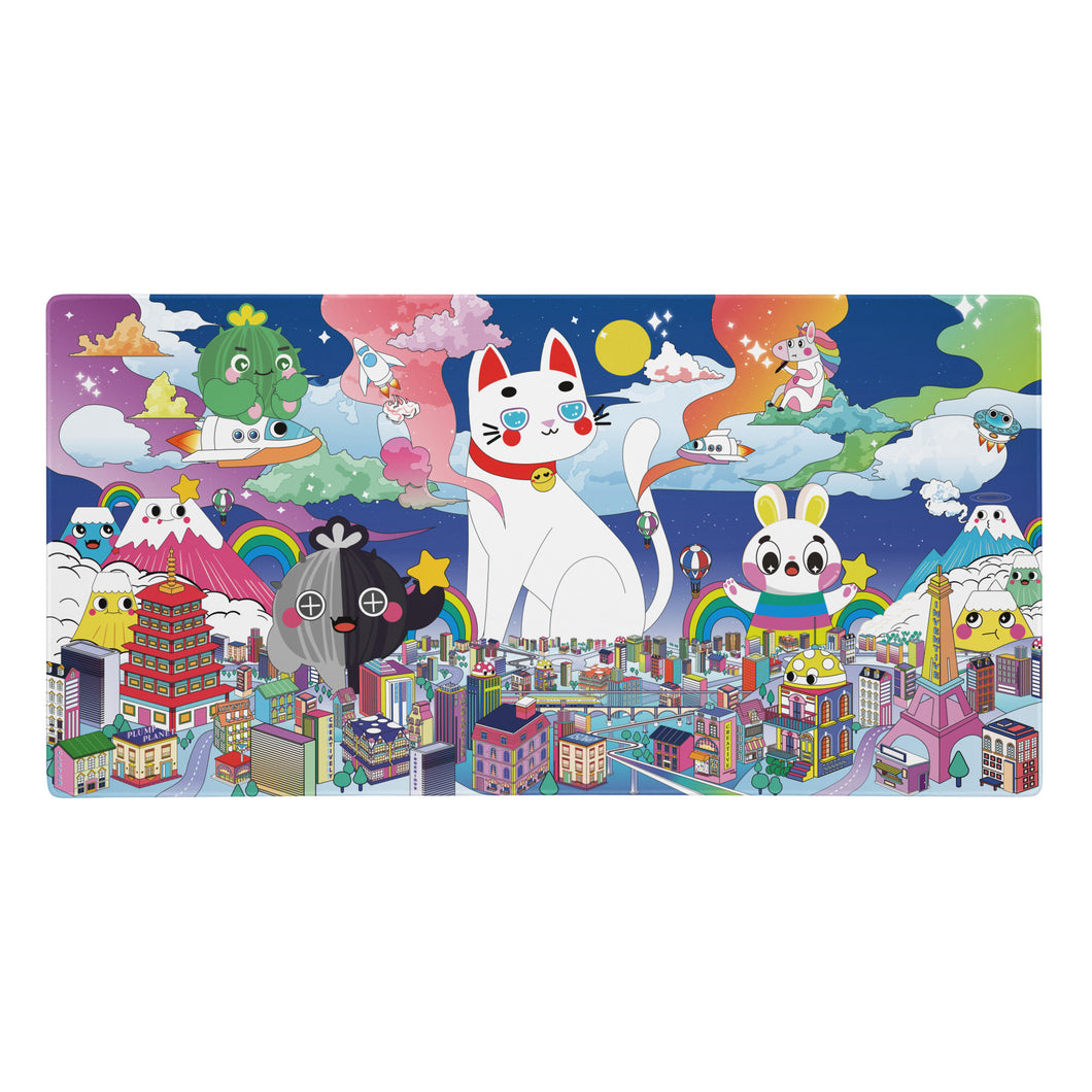 遊戲鼠標墊 Gaming mouse pad | Cat Wonderland