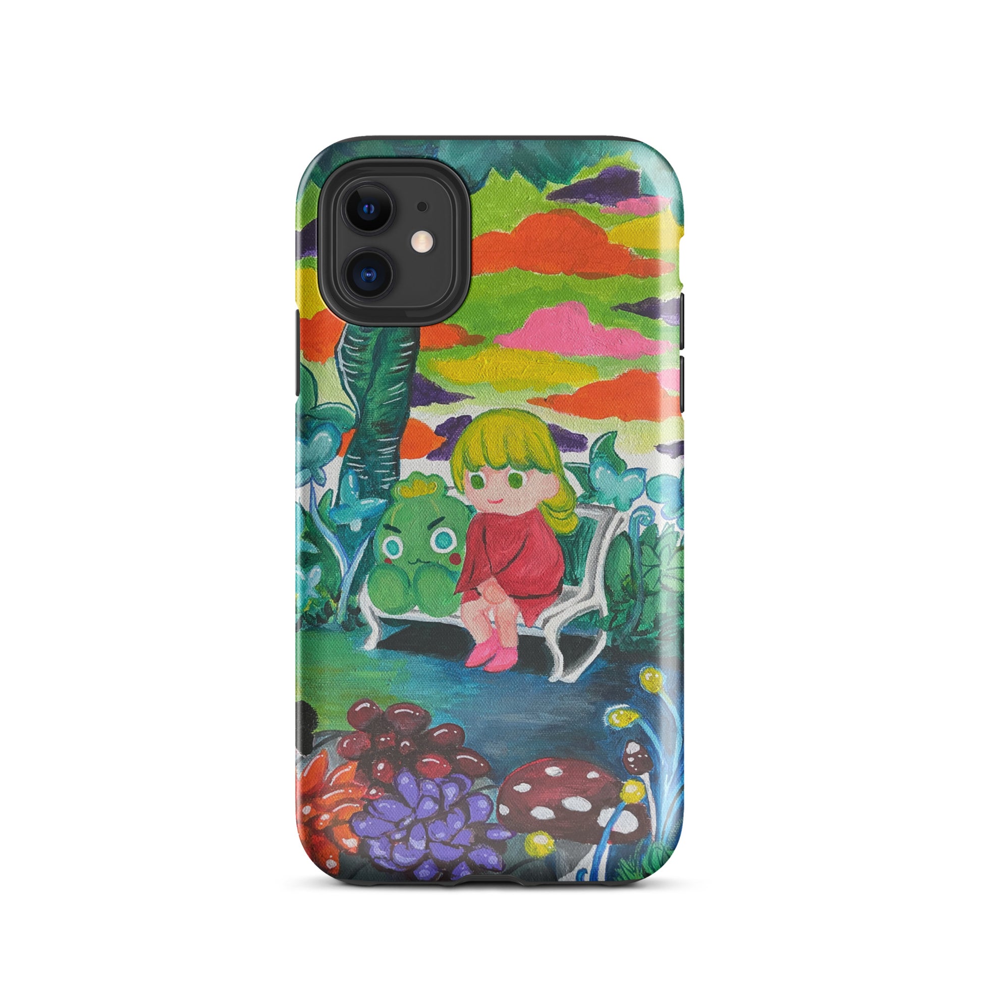 【iPhone】Cloud Garden|防摔雙層特強硬殼 Tough Case for iPhone®