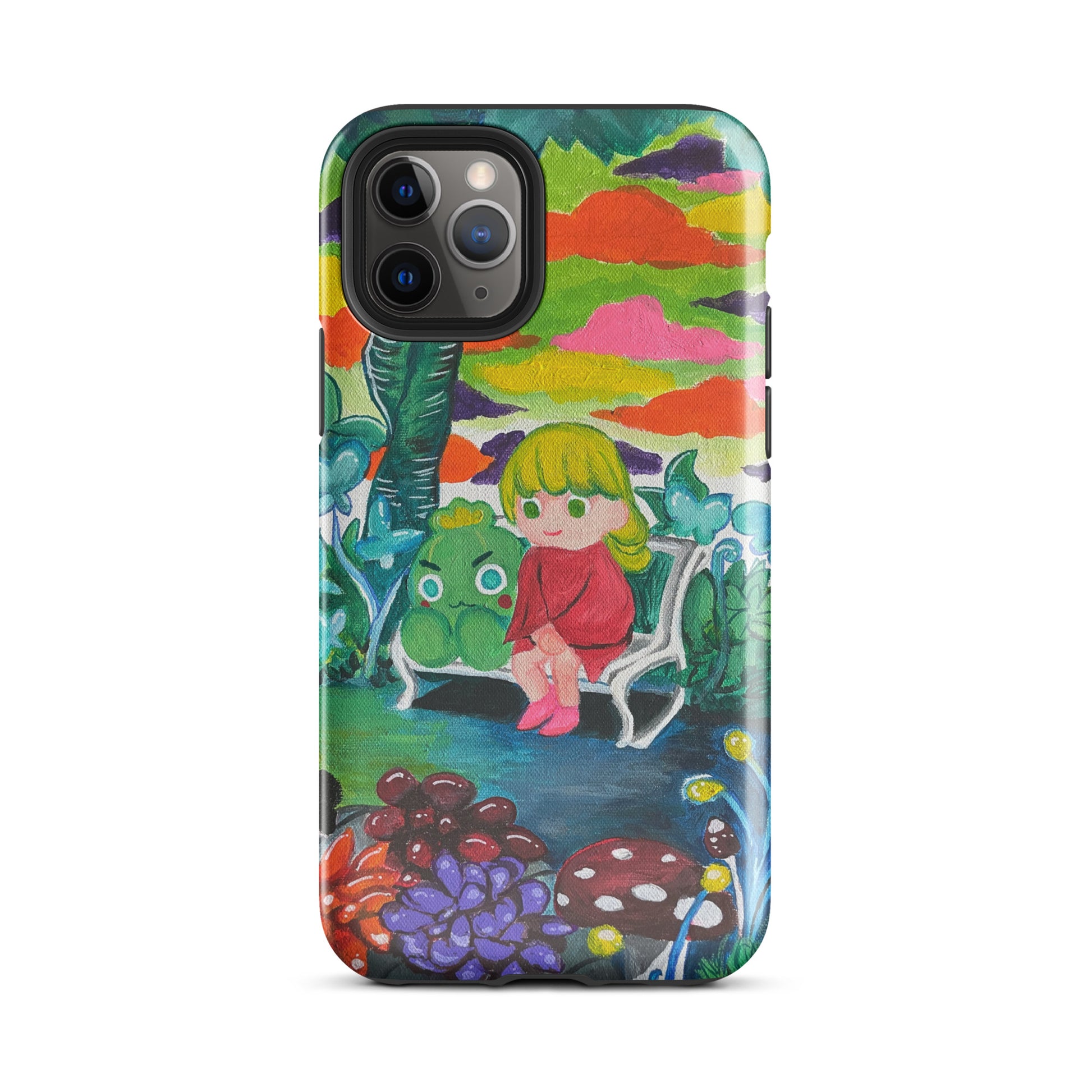 【iPhone】Cloud Garden|防摔雙層特強硬殼 Tough Case for iPhone®