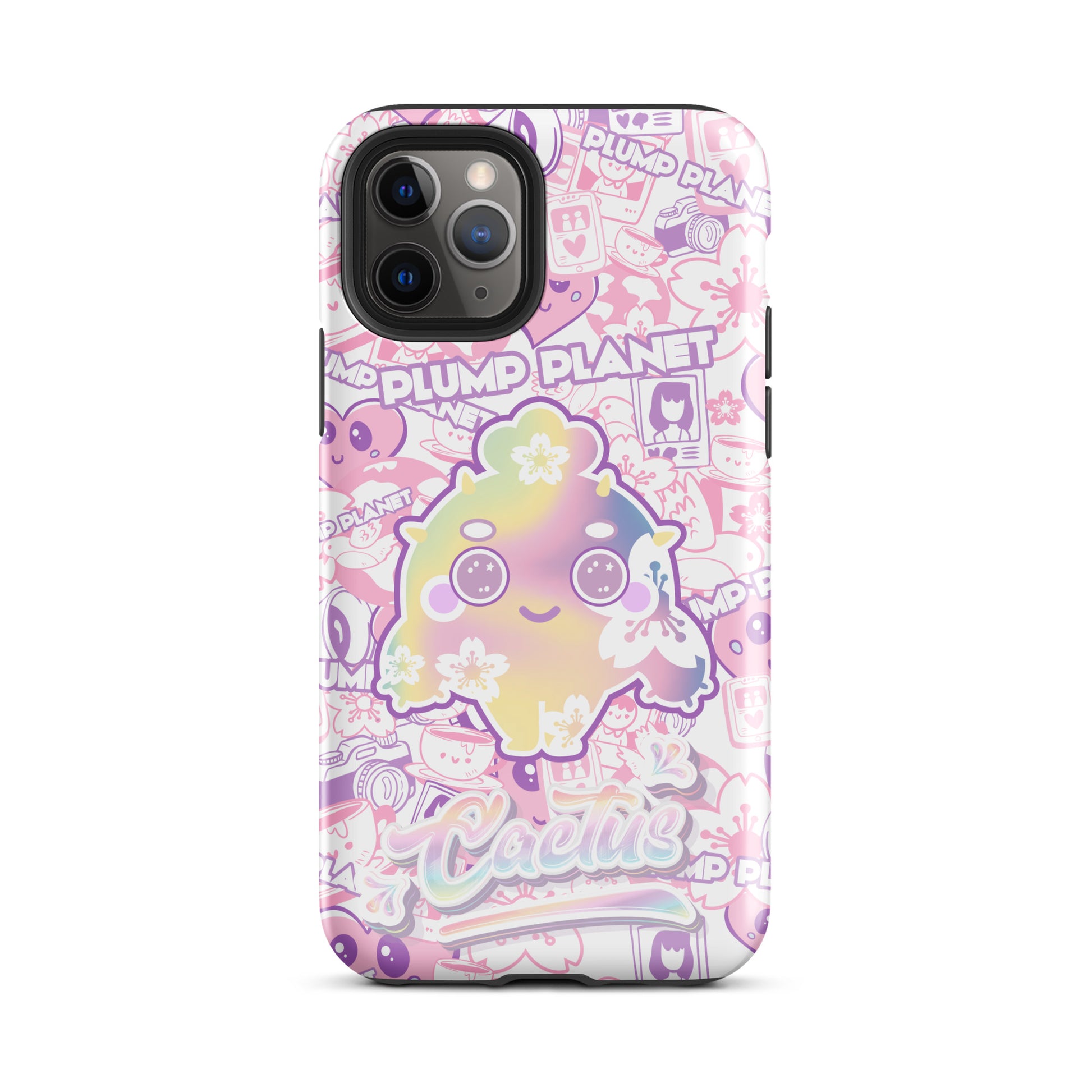 【iPhone】Sakura Cactus|防摔雙層特強硬殼 Tough Case for iPhone®