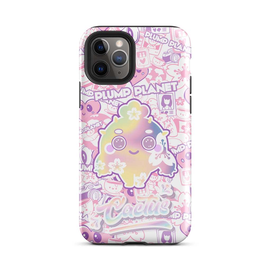 【iPhone】Sakura Cactus｜防摔雙層特強硬殼 Tough Case for iPhone®