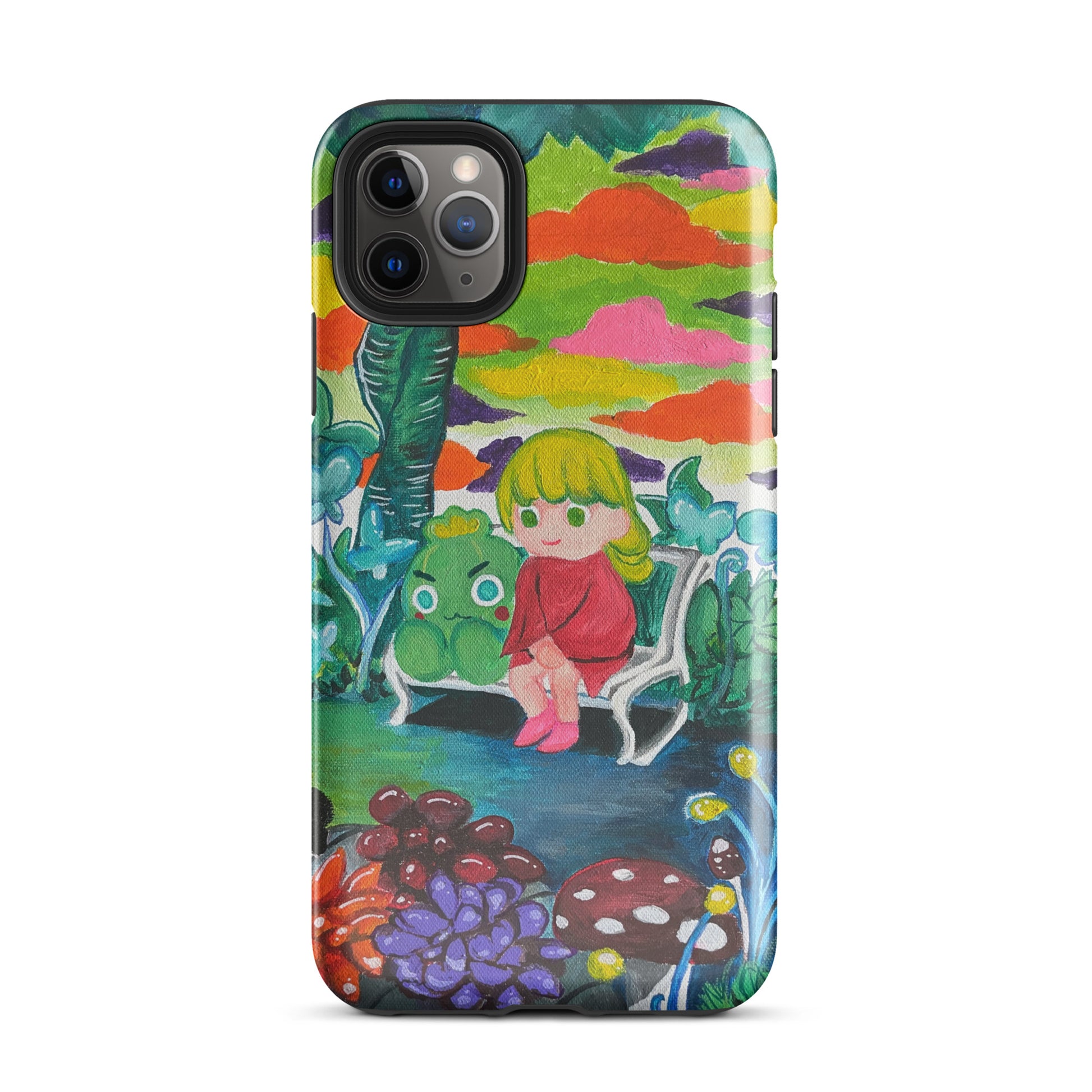 【iPhone】Cloud Garden|防摔雙層特強硬殼 Tough Case for iPhone®