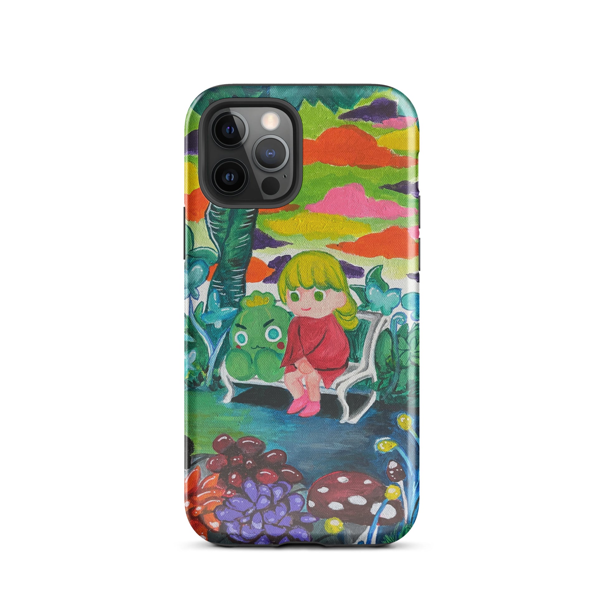 【iPhone】Cloud Garden|防摔雙層特強硬殼 Tough Case for iPhone®