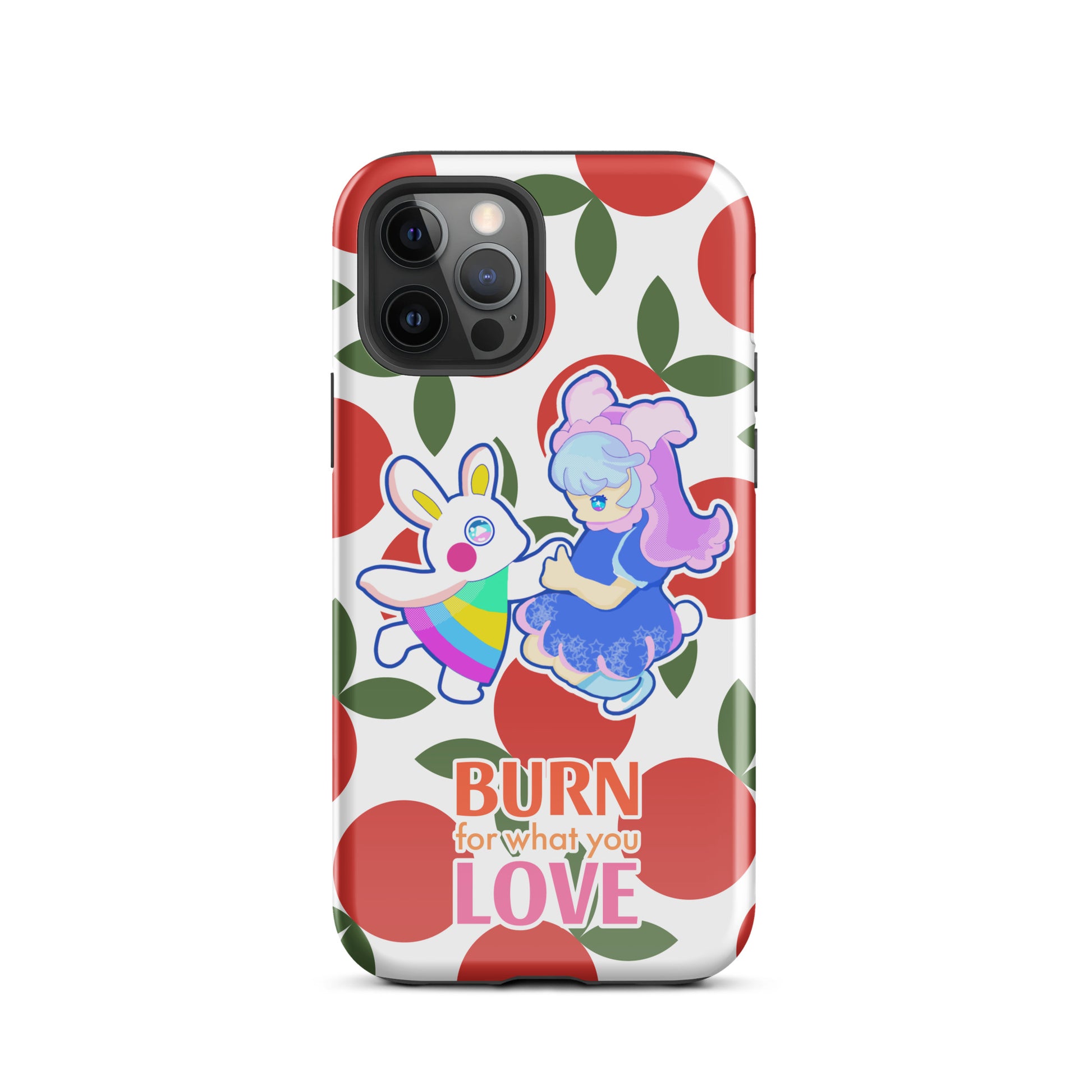 【iPhone】Cherry Honey|防摔雙層特強硬殼 Tough Case for iPhone®