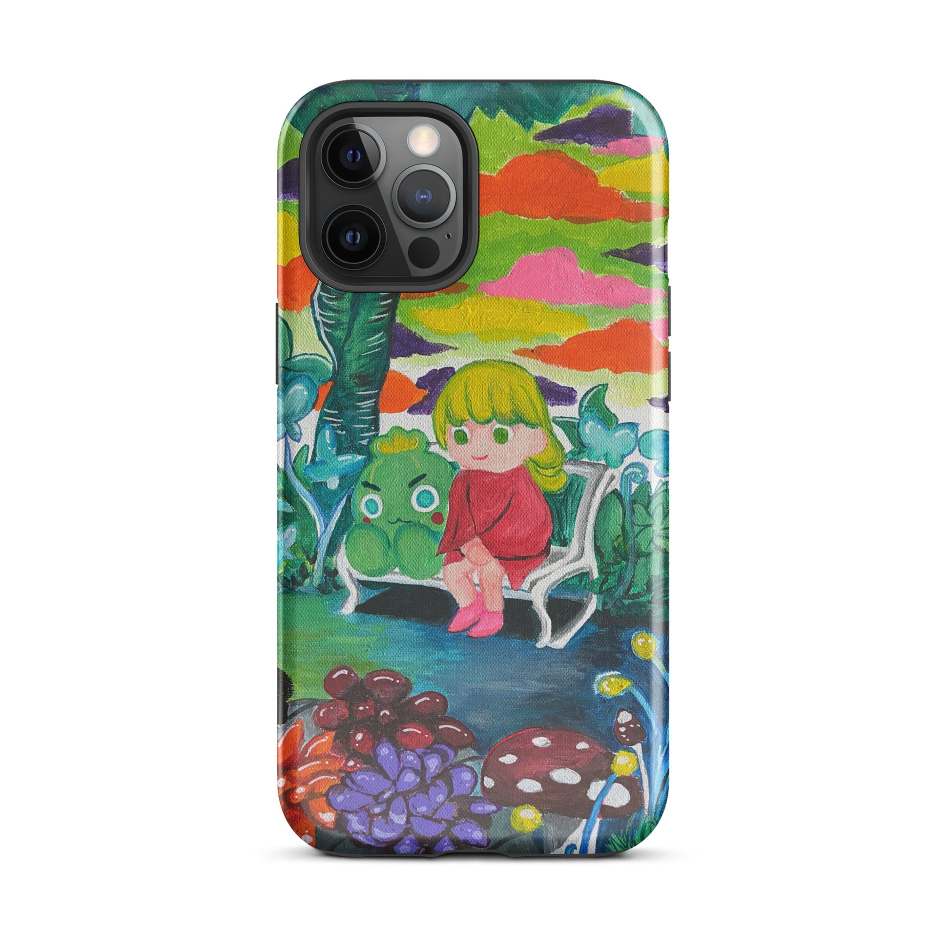 【iPhone】Cloud Garden|防摔雙層特強硬殼 Tough Case for iPhone®
