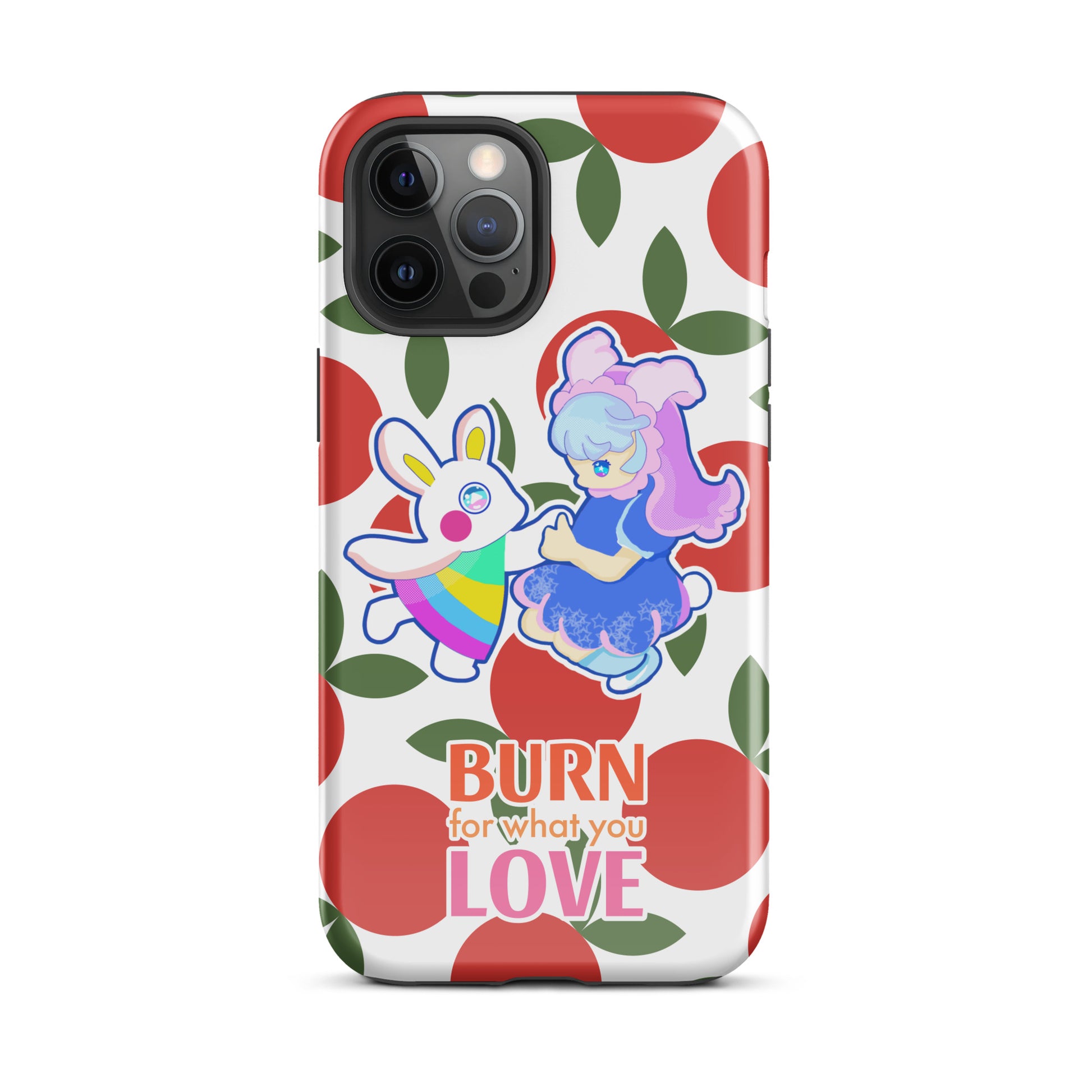 【iPhone】Cherry Honey|防摔雙層特強硬殼 Tough Case for iPhone®