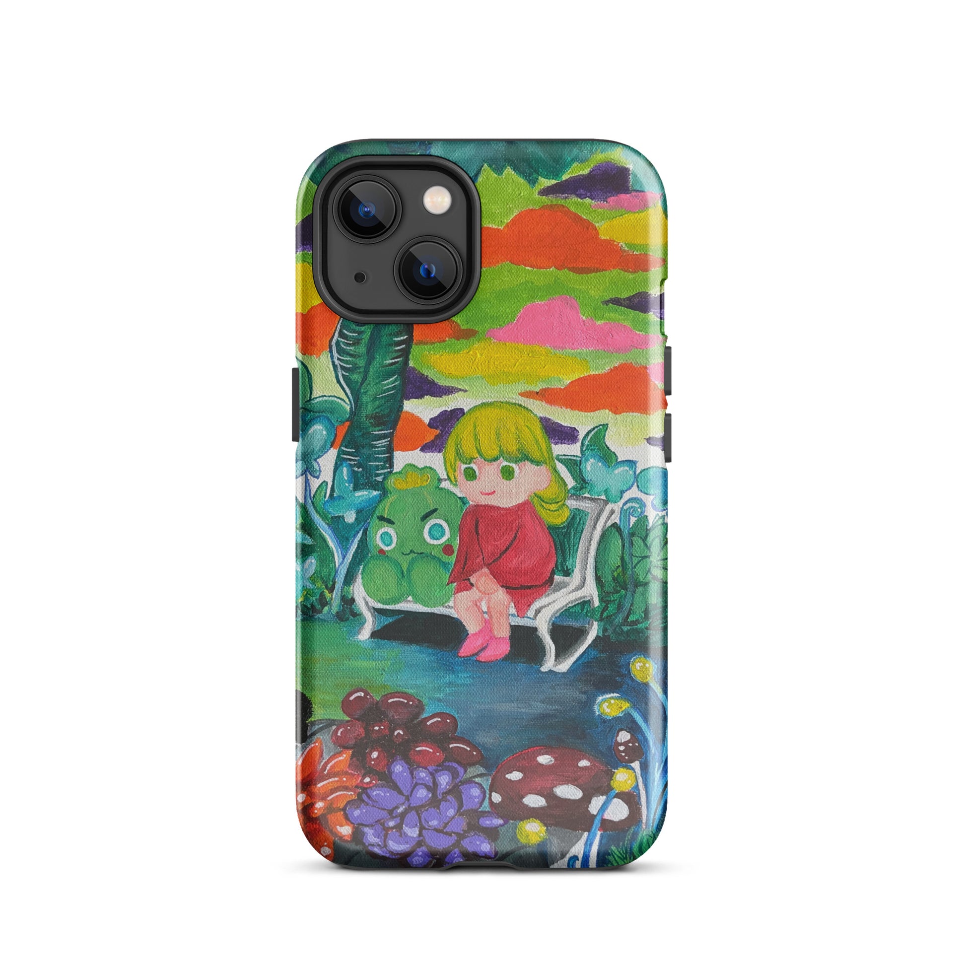 【iPhone】Cloud Garden|防摔雙層特強硬殼 Tough Case for iPhone®
