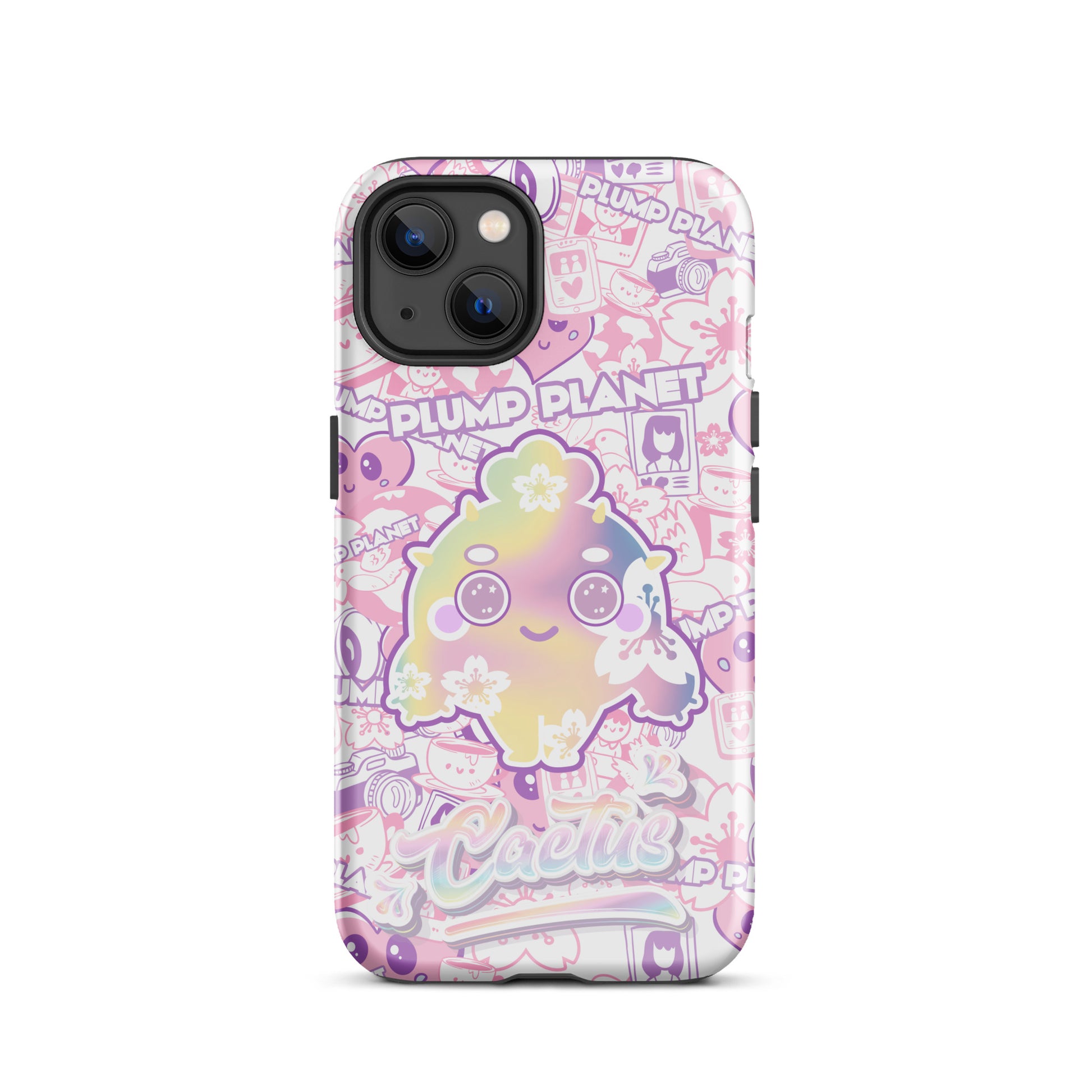 【iPhone】Sakura Cactus|防摔雙層特強硬殼 Tough Case for iPhone®