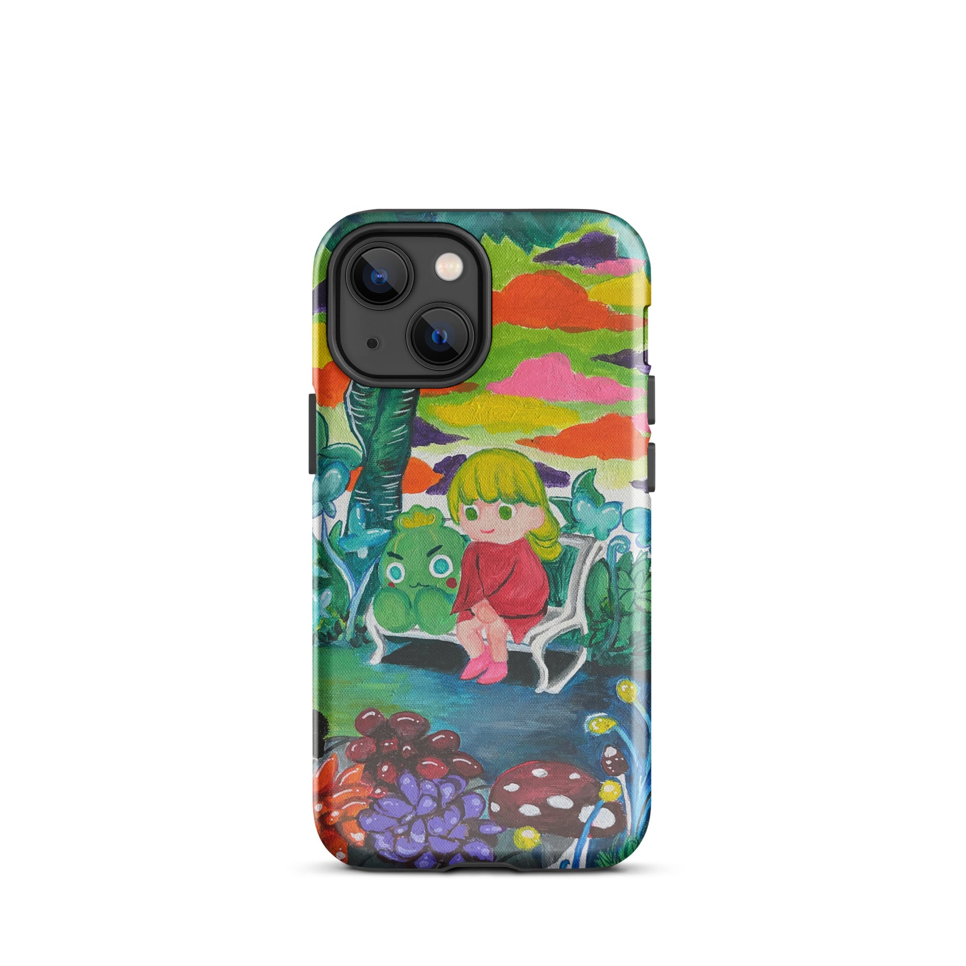 【iPhone】Cloud Garden|防摔雙層特強硬殼 Tough Case for iPhone®