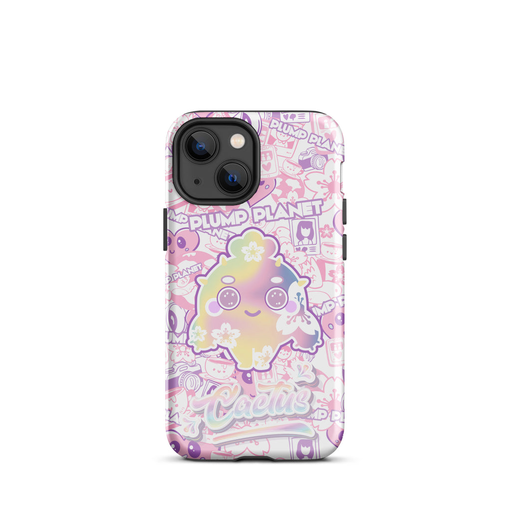 【iPhone】Sakura Cactus｜防摔雙層特強硬殼 Tough Case for iPhone®