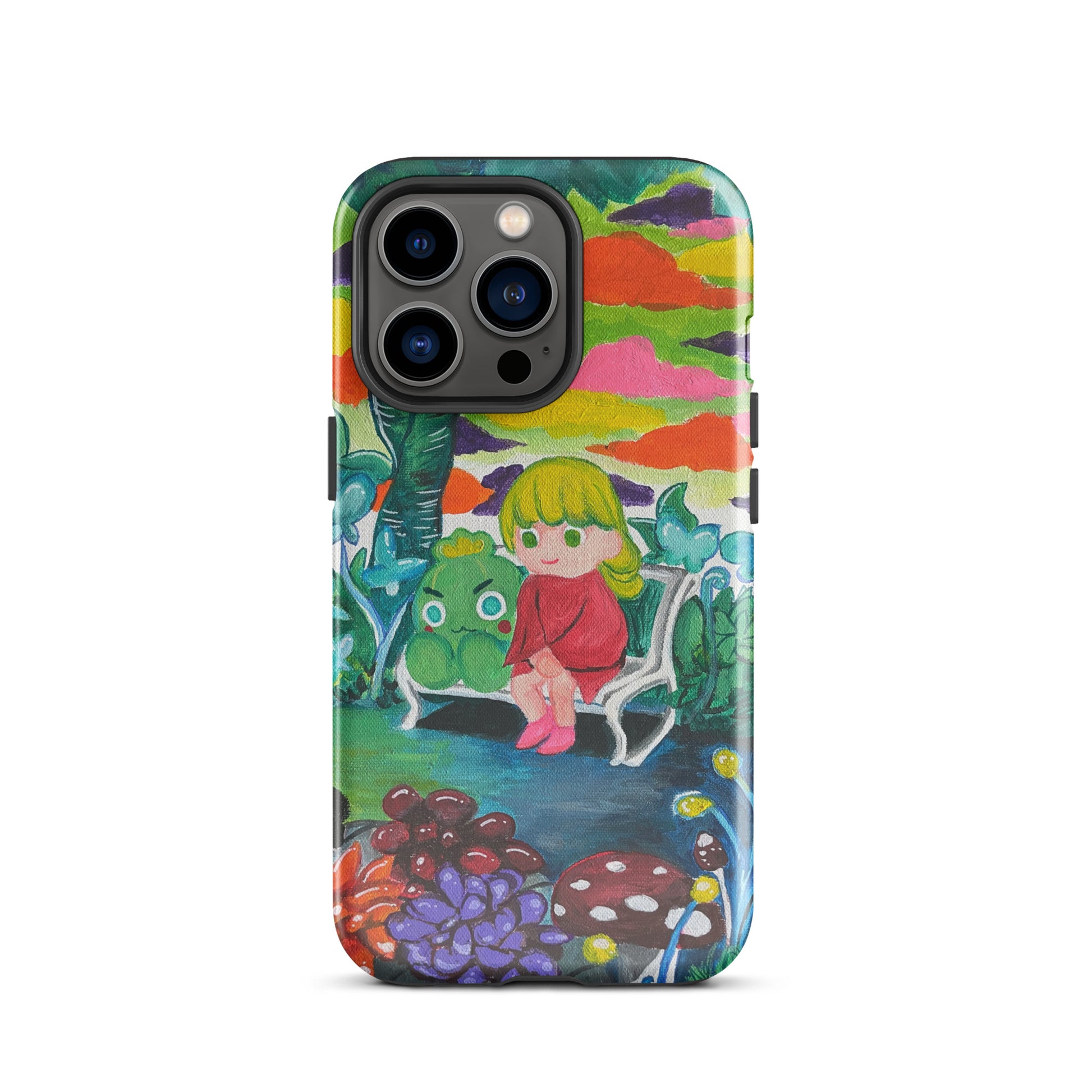 【iPhone】Cloud Garden|防摔雙層特強硬殼 Tough Case for iPhone®