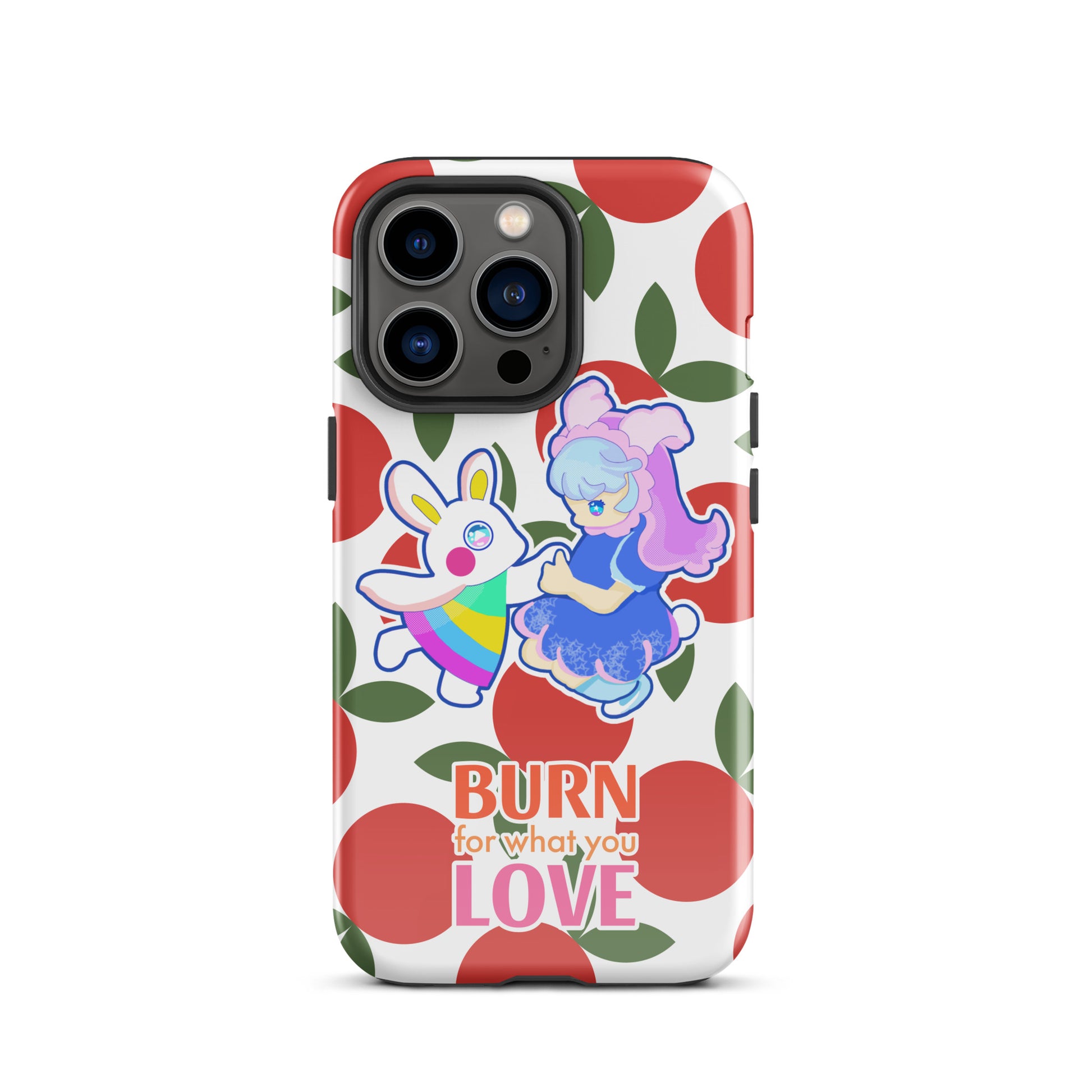 【iPhone】Cherry Honey|防摔雙層特強硬殼 Tough Case for iPhone®