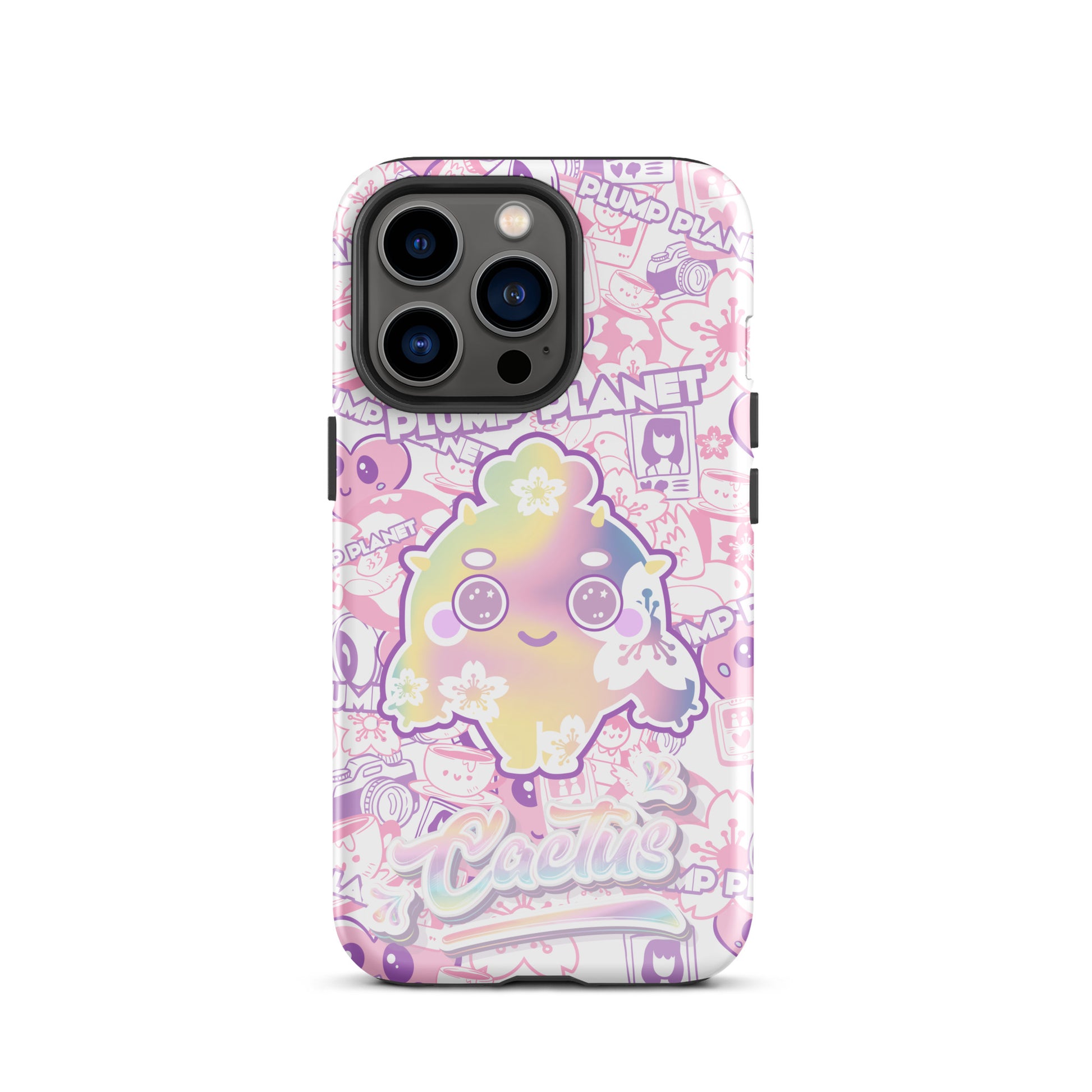 【iPhone】Sakura Cactus|防摔雙層特強硬殼 Tough Case for iPhone®