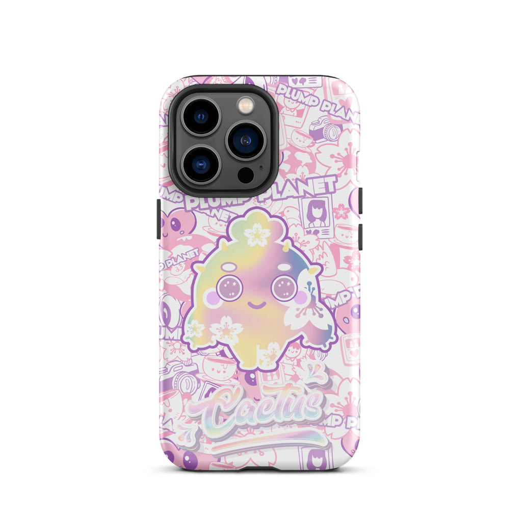 【iPhone】Sakura Cactus｜防摔雙層特強硬殼 Tough Case for iPhone®
