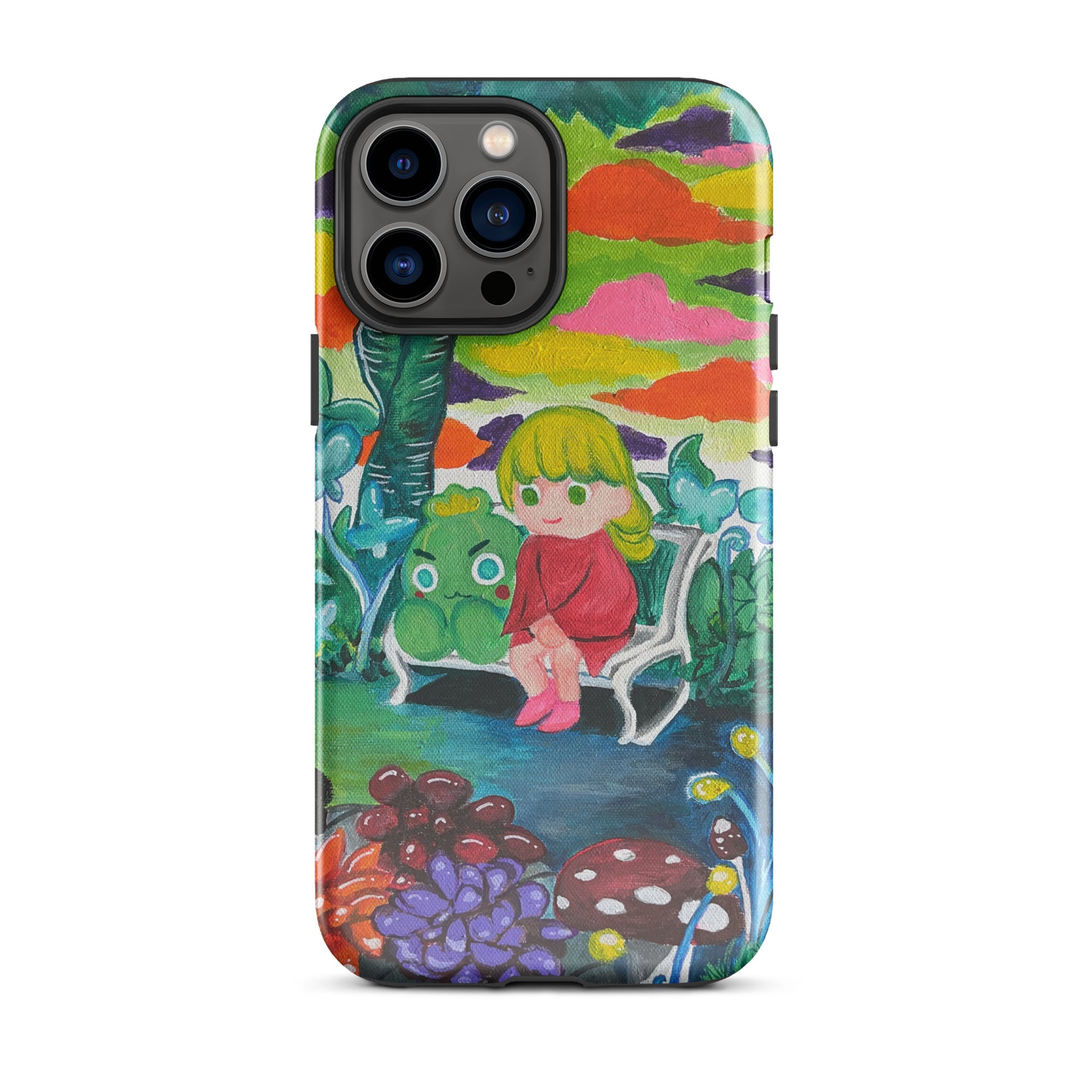 【iPhone】Cloud Garden|防摔雙層特強硬殼 Tough Case for iPhone®