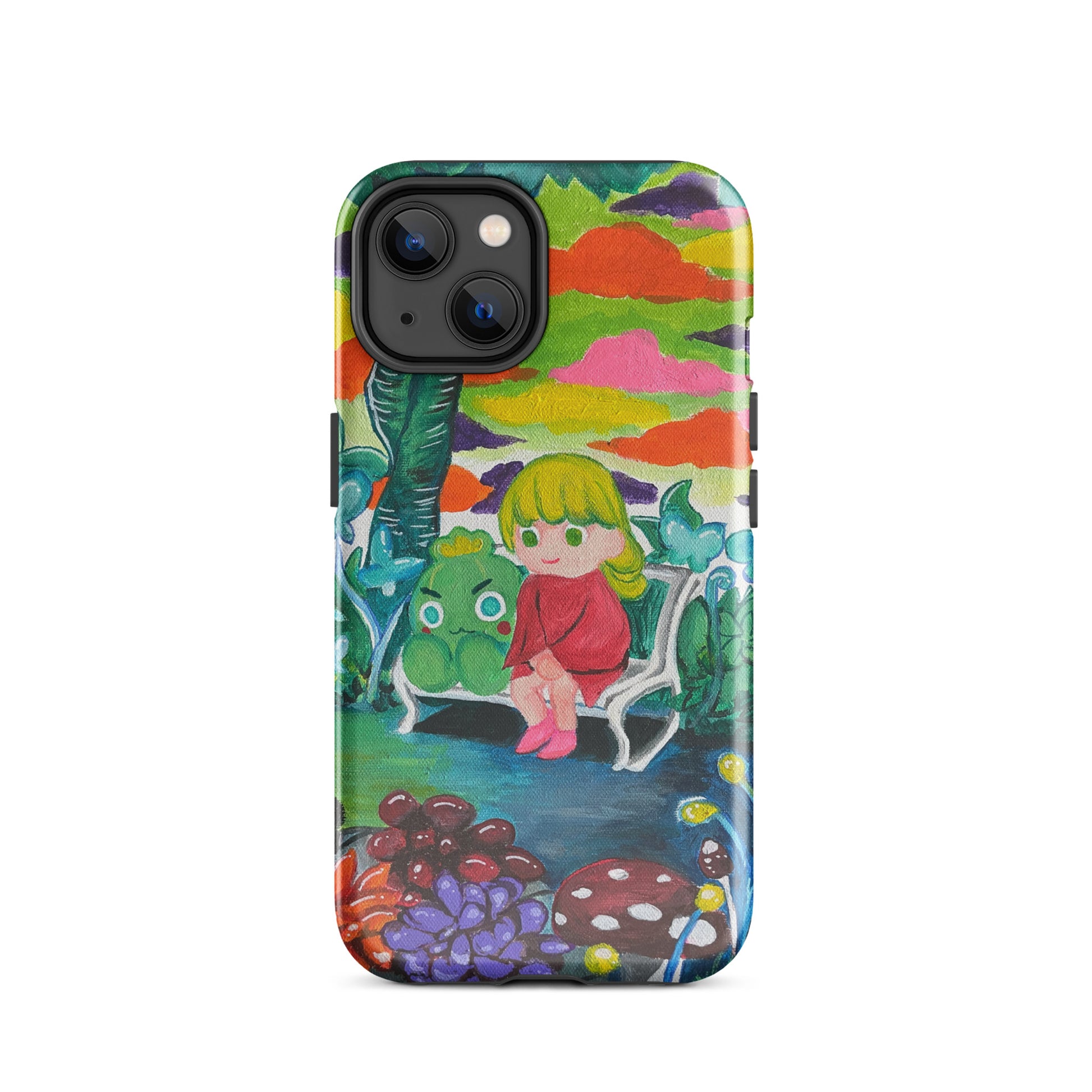 【iPhone】Cloud Garden|防摔雙層特強硬殼 Tough Case for iPhone®