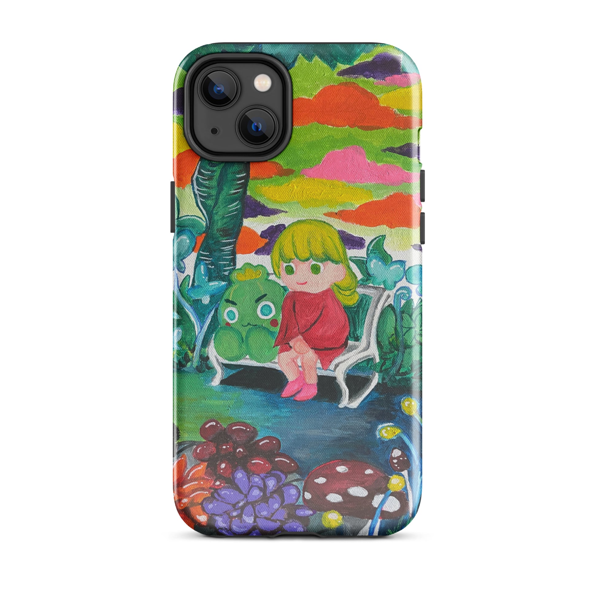 【iPhone】Cloud Garden|防摔雙層特強硬殼 Tough Case for iPhone®