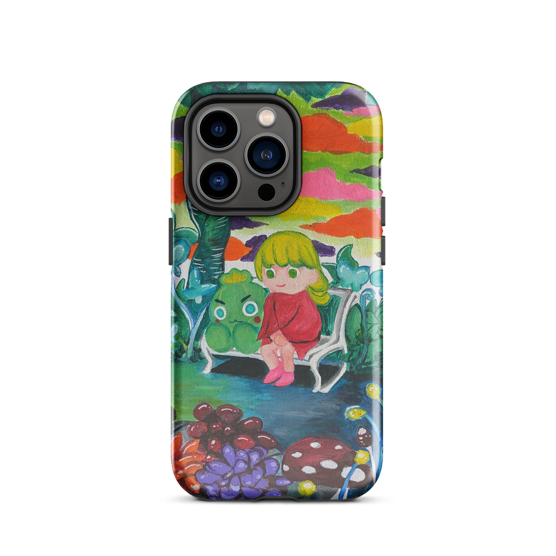 【iPhone】Cloud Garden|防摔雙層特強硬殼 Tough Case for iPhone®