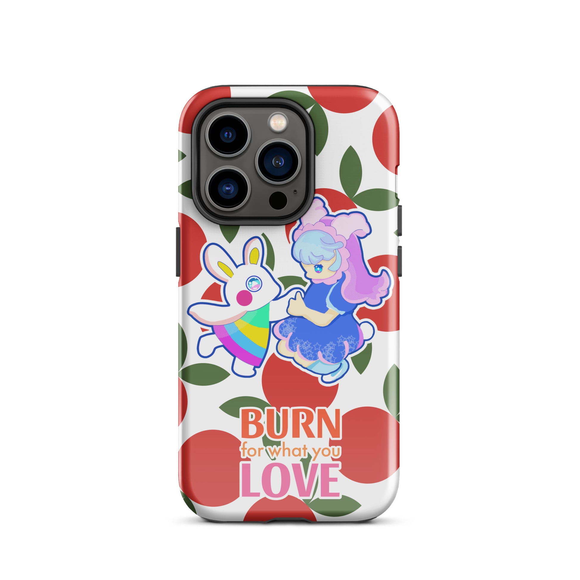 【iPhone】Cherry Honey|防摔雙層特強硬殼 Tough Case for iPhone®
