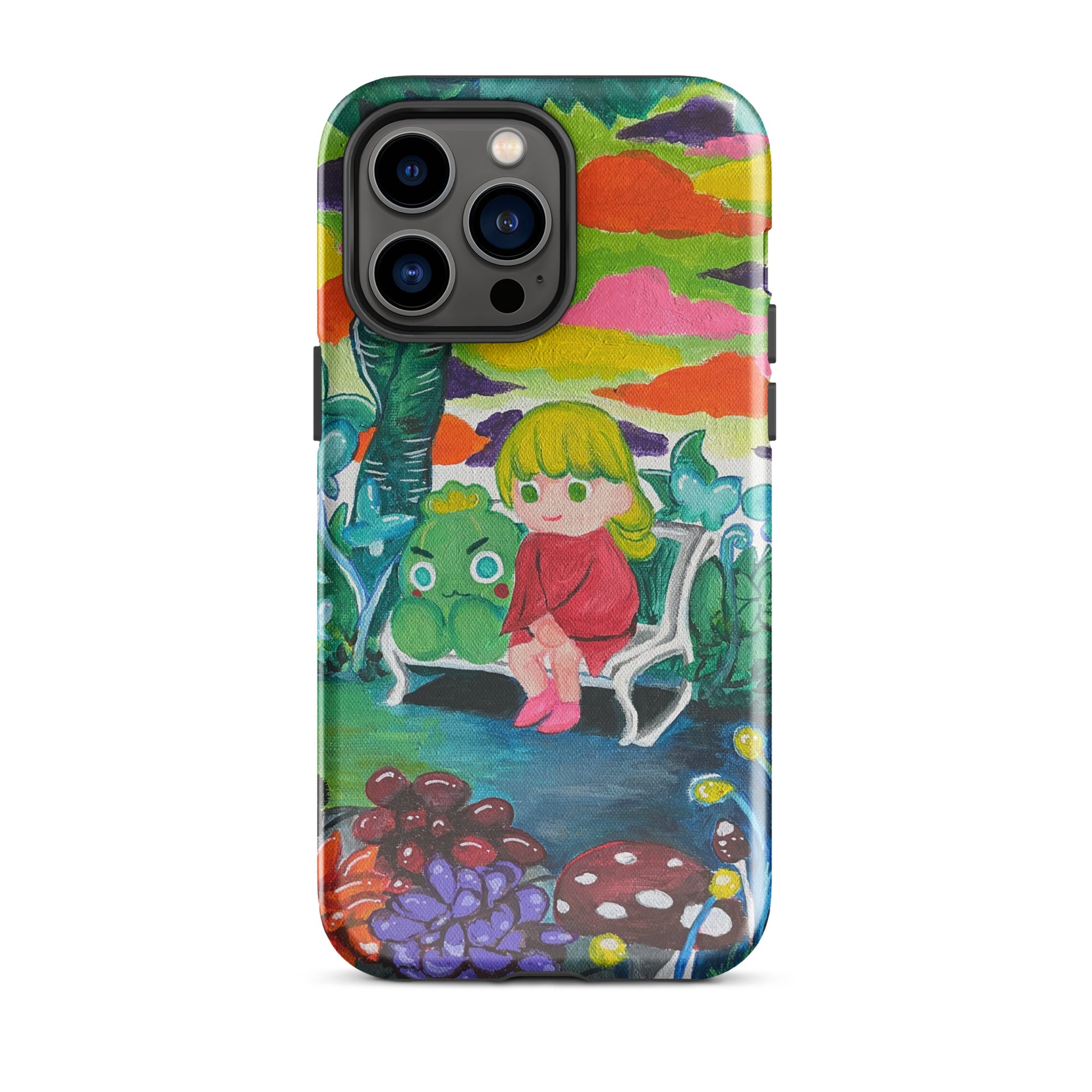 【iPhone】Cloud Garden|防摔雙層特強硬殼 Tough Case for iPhone®