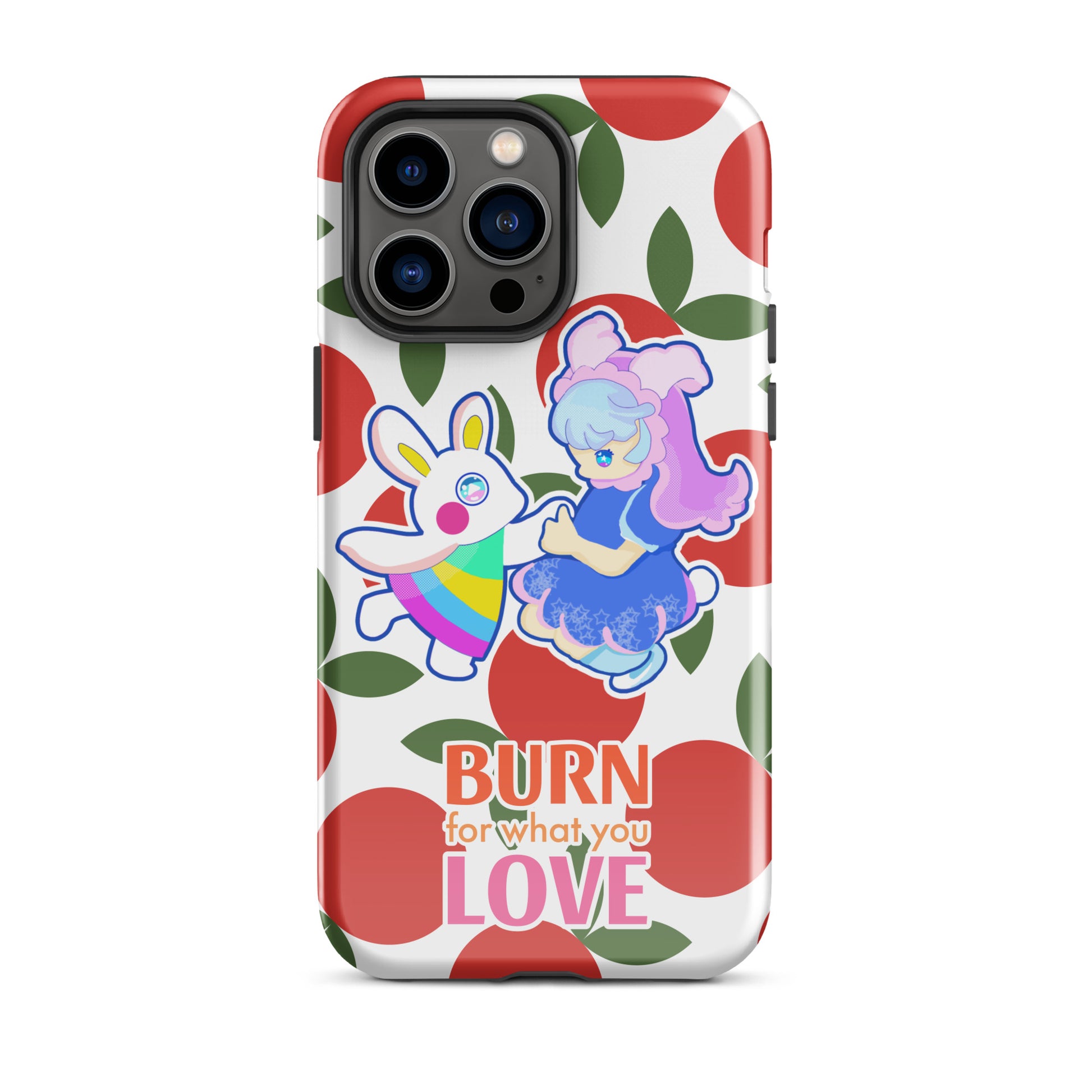 【iPhone】Cherry Honey|防摔雙層特強硬殼 Tough Case for iPhone®