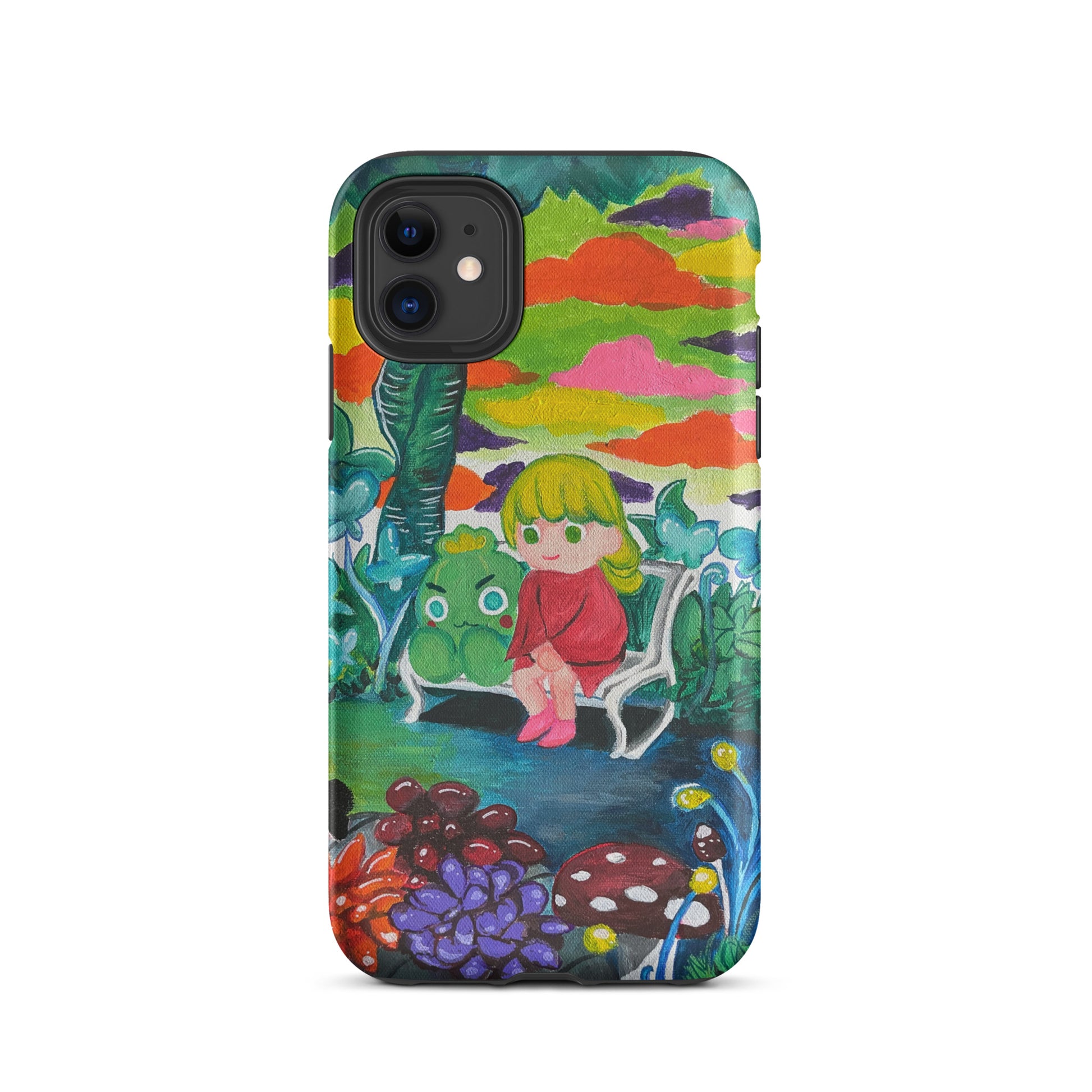 【iPhone】Cloud Garden|防摔雙層特強硬殼 Tough Case for iPhone®