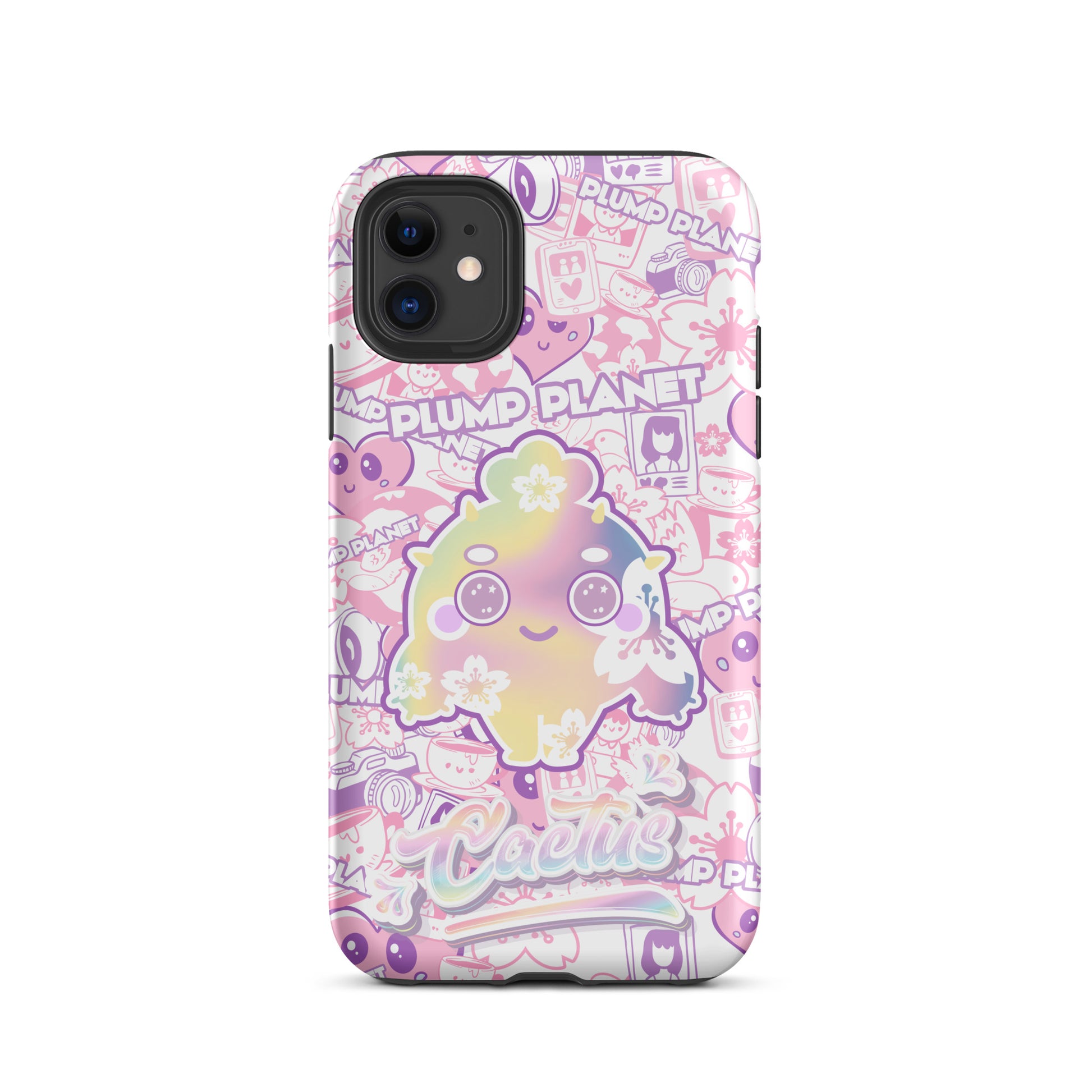 【iPhone】Sakura Cactus|防摔雙層特強硬殼 Tough Case for iPhone®