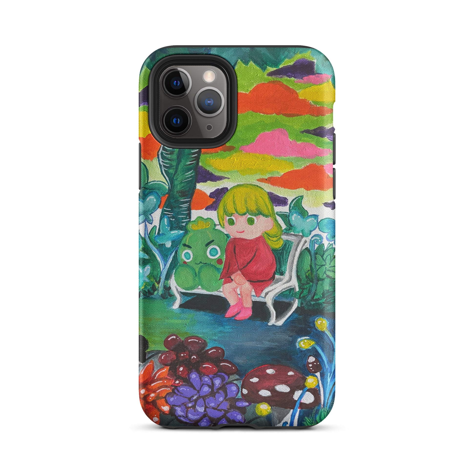 【iPhone】Cloud Garden|防摔雙層特強硬殼 Tough Case for iPhone®