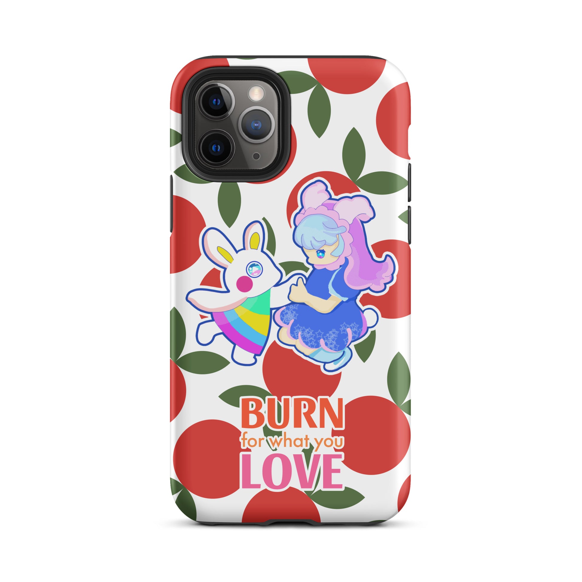 【iPhone】Cherry Honey|防摔雙層特強硬殼 Tough Case for iPhone®