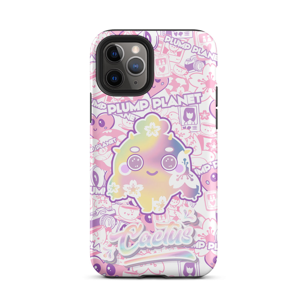 【iPhone】Sakura Cactus｜防摔雙層特強硬殼 Tough Case for iPhone®