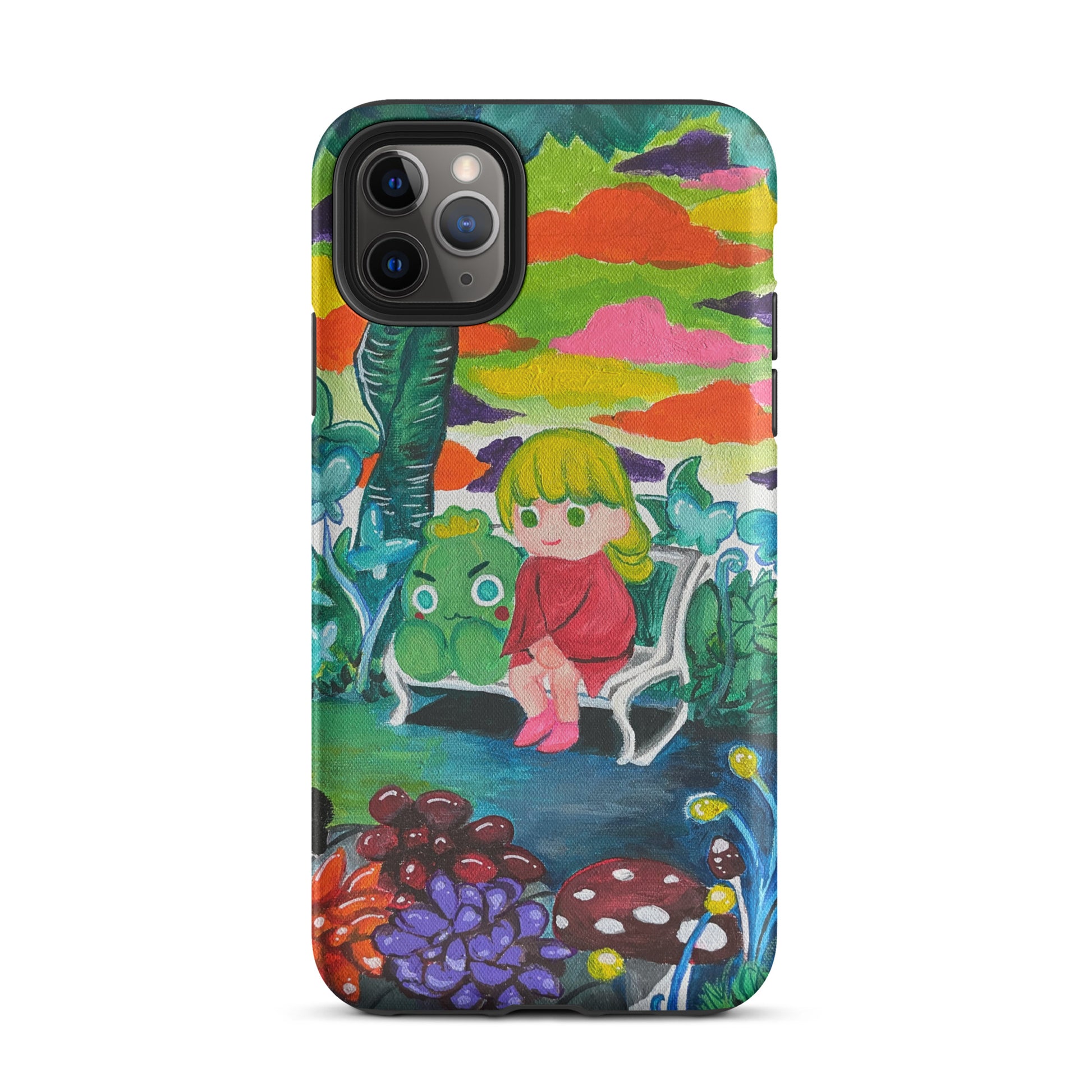 【iPhone】Cloud Garden|防摔雙層特強硬殼 Tough Case for iPhone®
