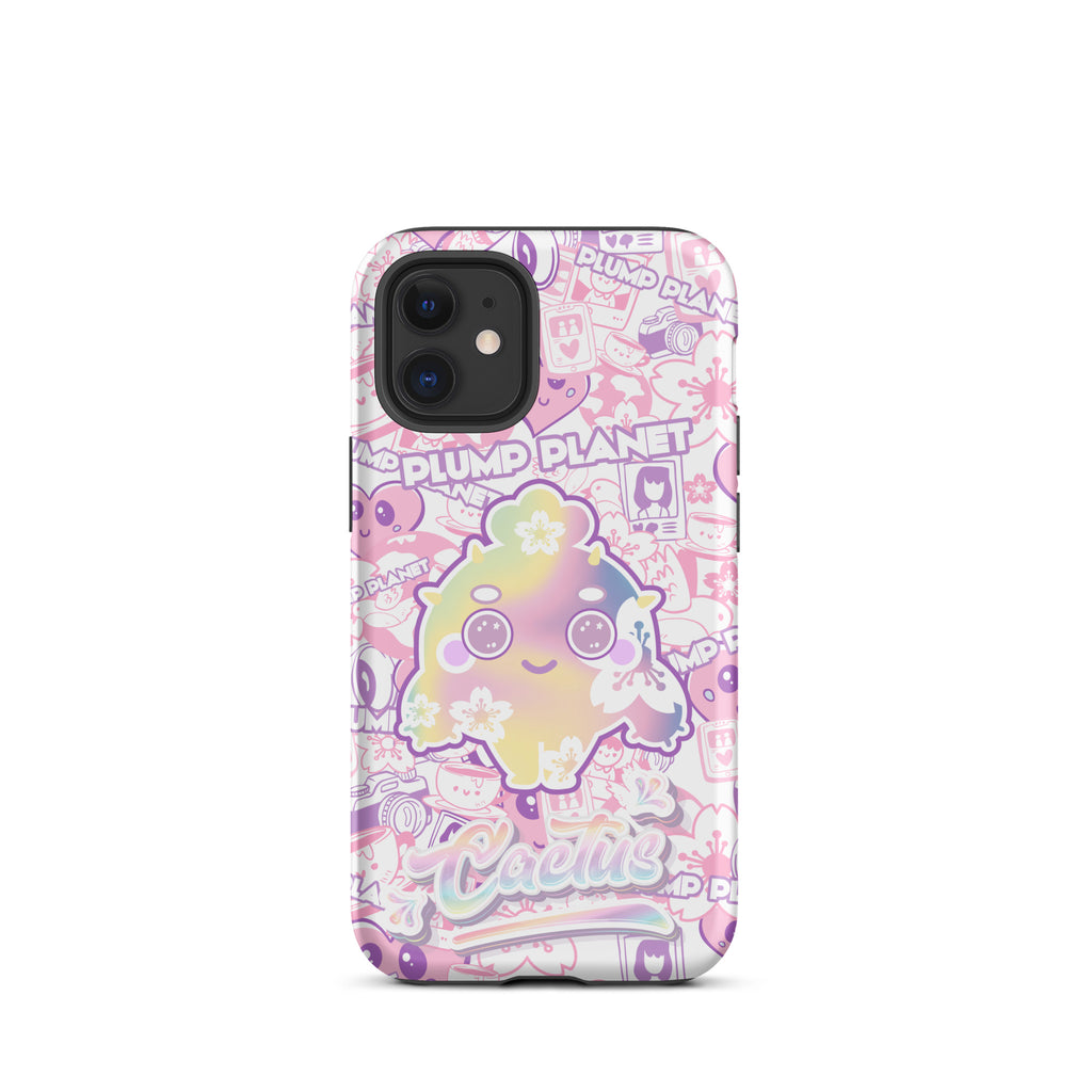 【iPhone】Sakura Cactus｜防摔雙層特強硬殼 Tough Case for iPhone®