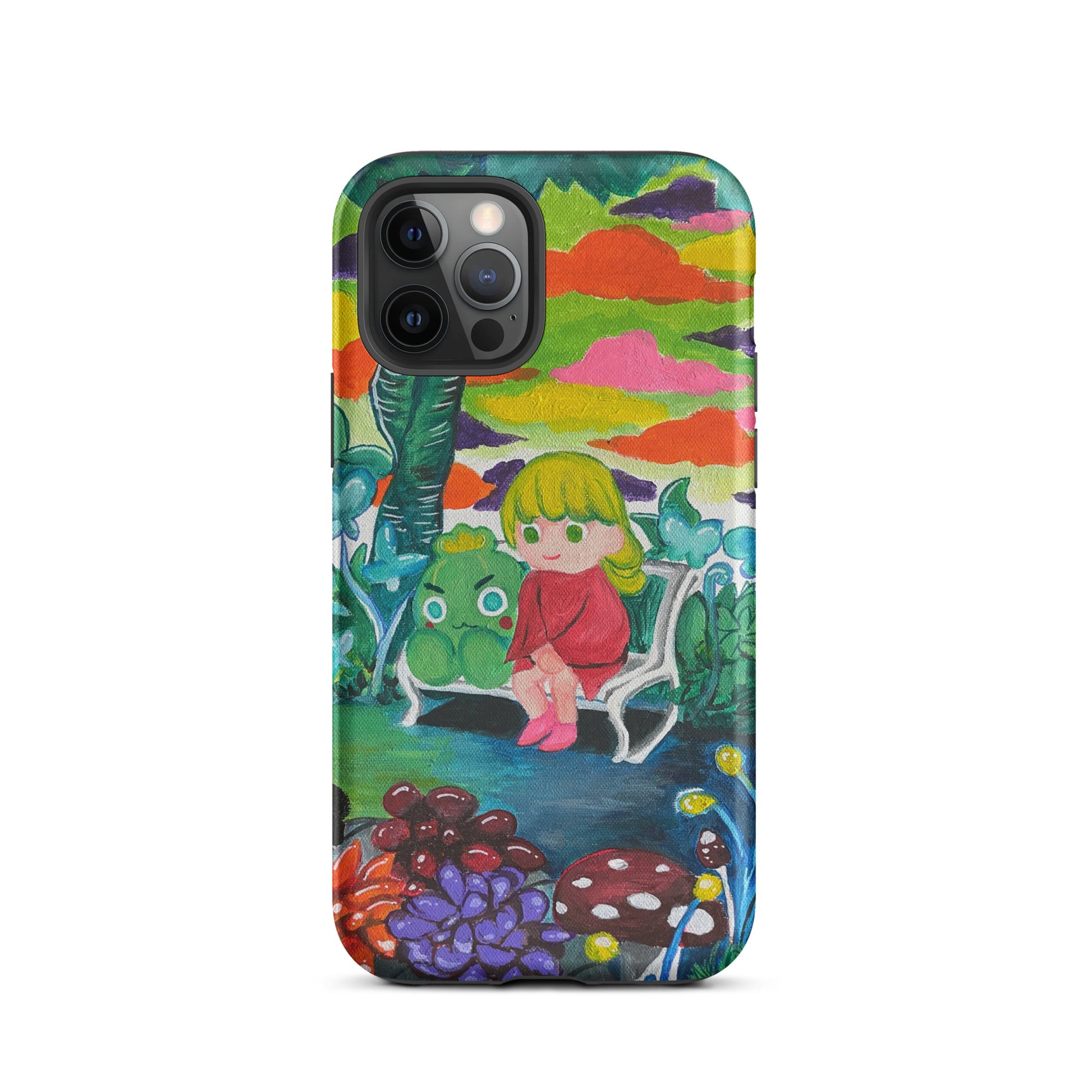 【iPhone】Cloud Garden|防摔雙層特強硬殼 Tough Case for iPhone®