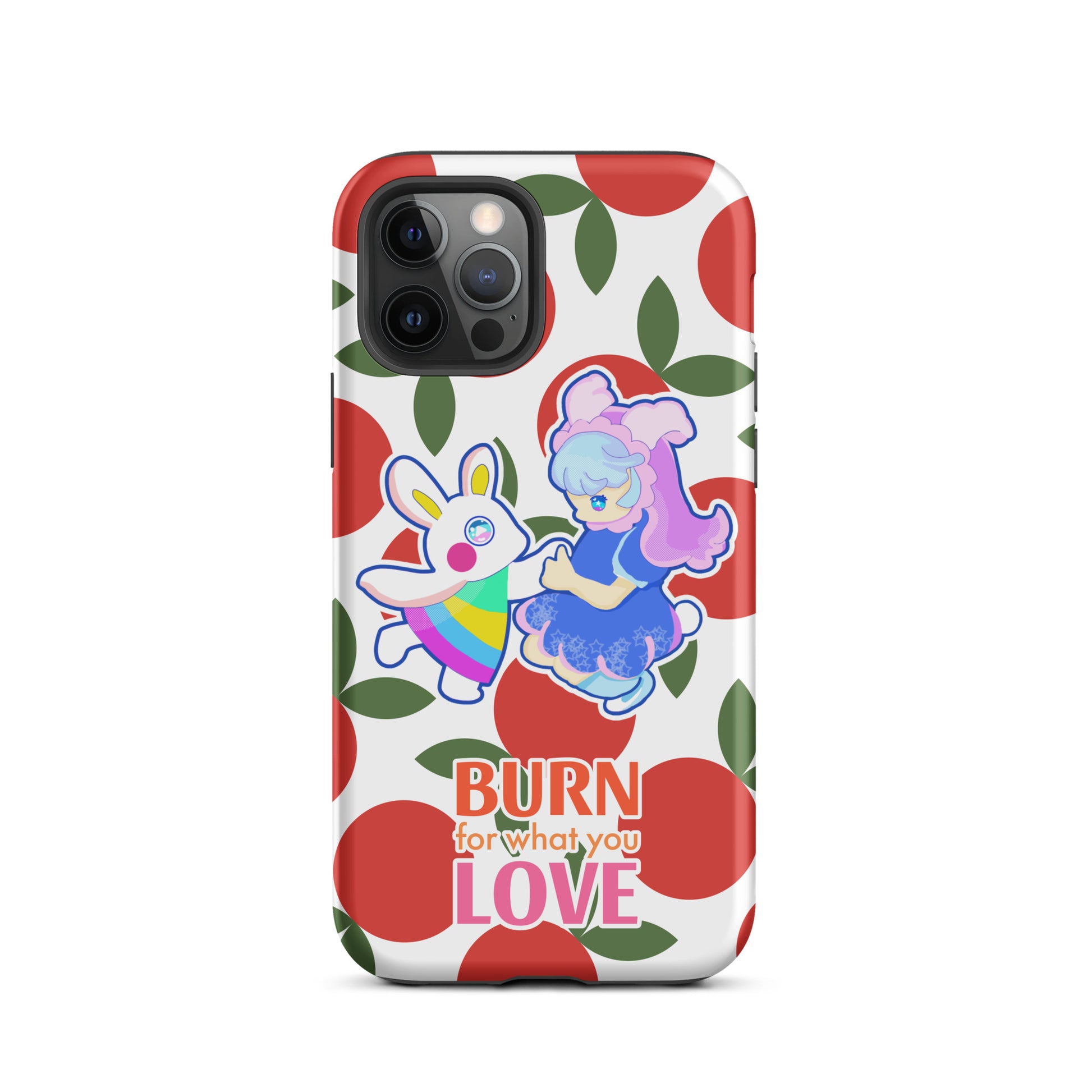 【iPhone】Cherry Honey|防摔雙層特強硬殼 Tough Case for iPhone®