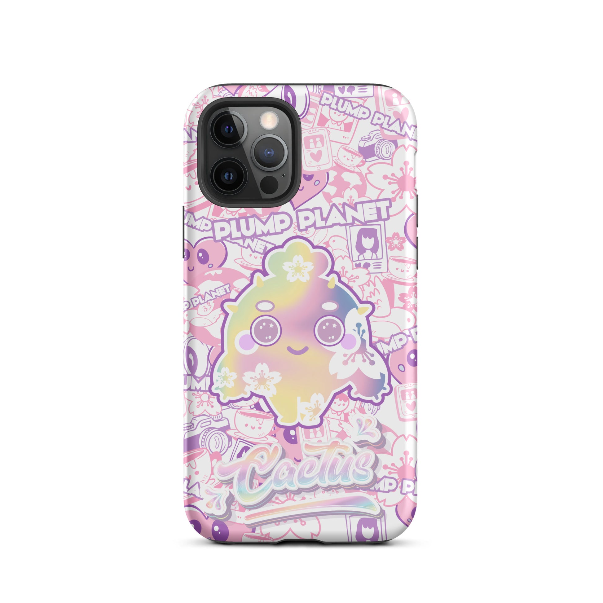【iPhone】Sakura Cactus|防摔雙層特強硬殼 Tough Case for iPhone®