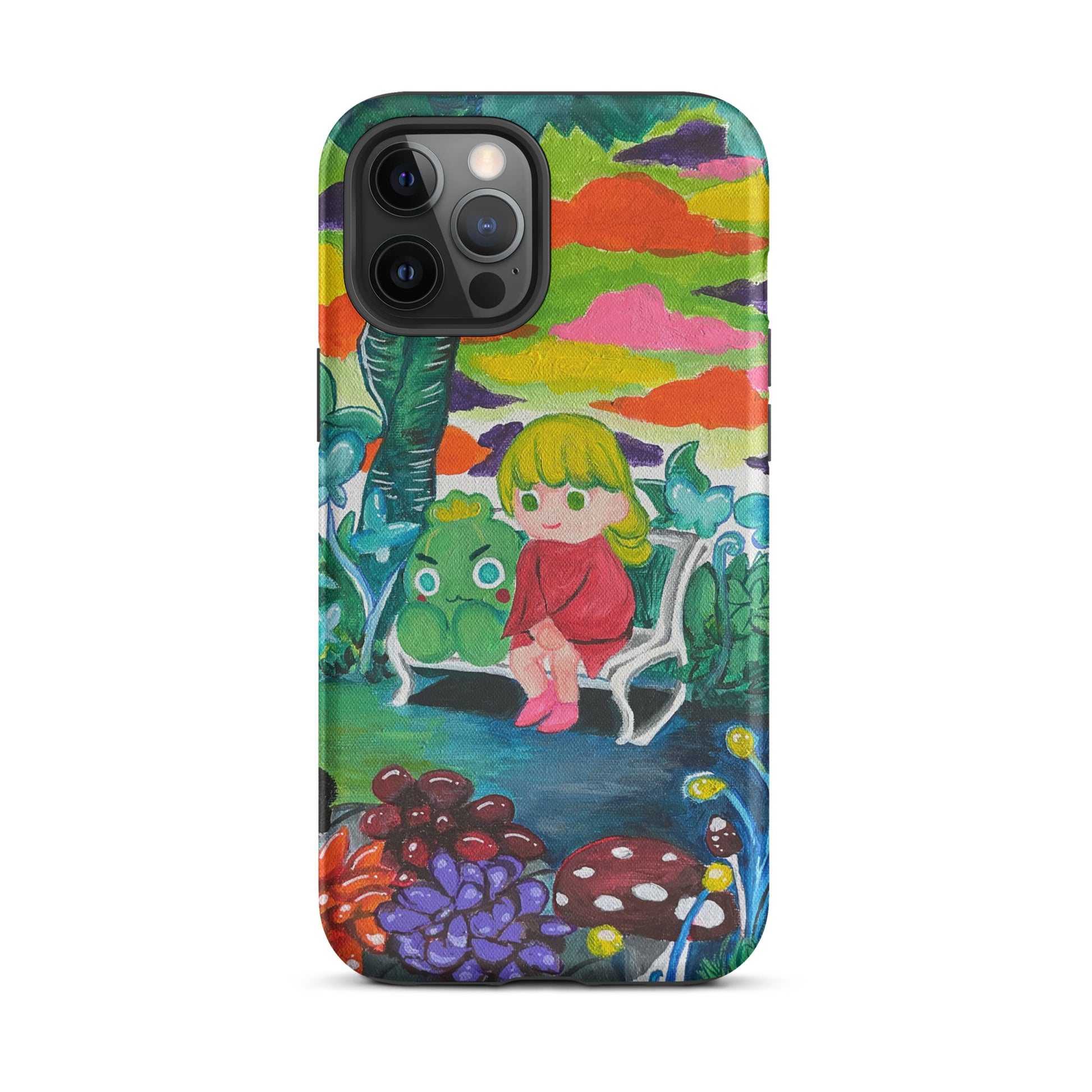 【iPhone】Cloud Garden|防摔雙層特強硬殼 Tough Case for iPhone®