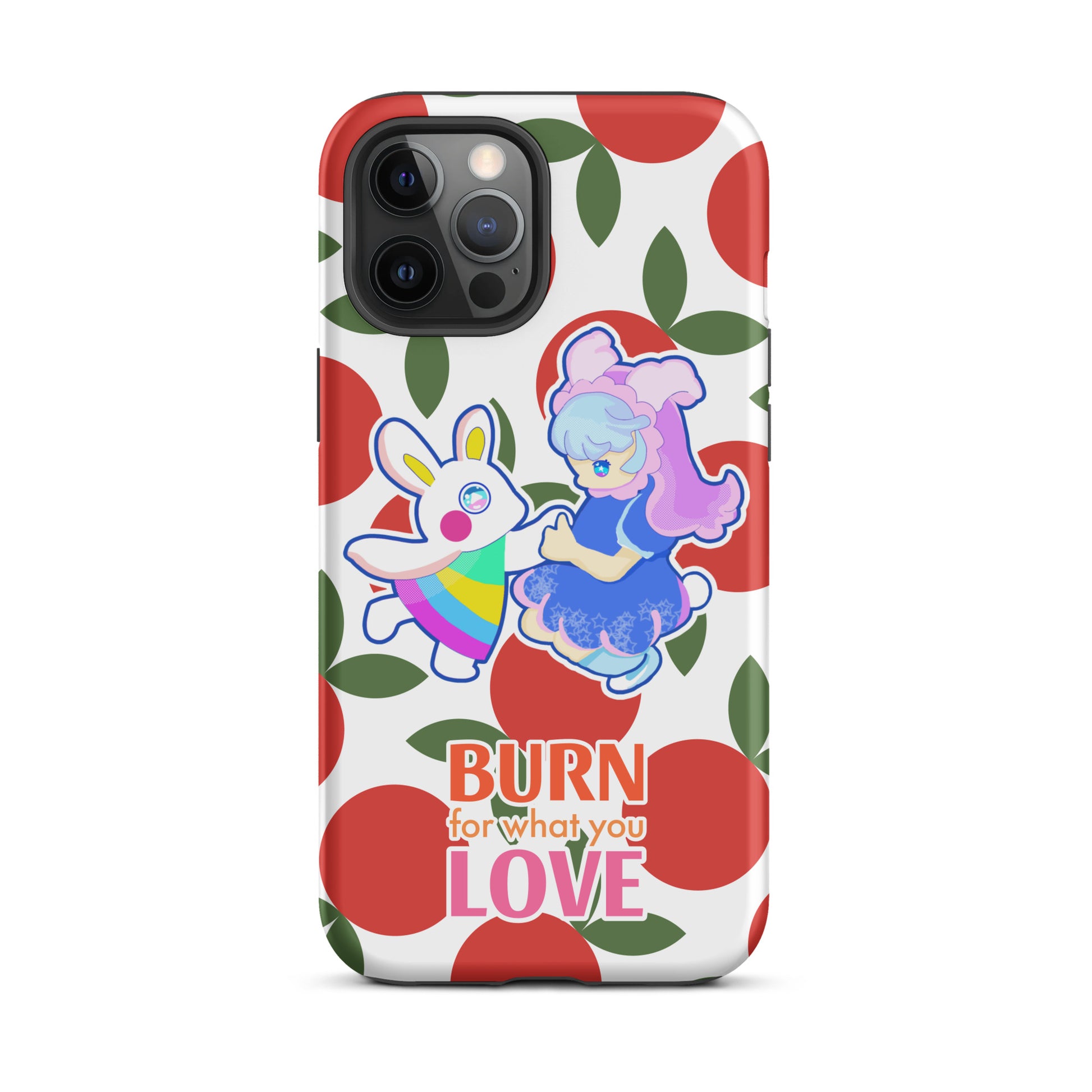 【iPhone】Cherry Honey|防摔雙層特強硬殼 Tough Case for iPhone®
