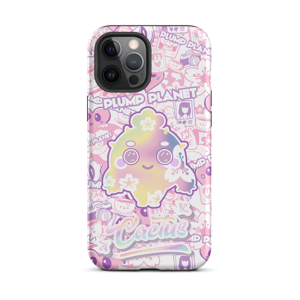 【iPhone】Sakura Cactus｜防摔雙層特強硬殼 Tough Case for iPhone®