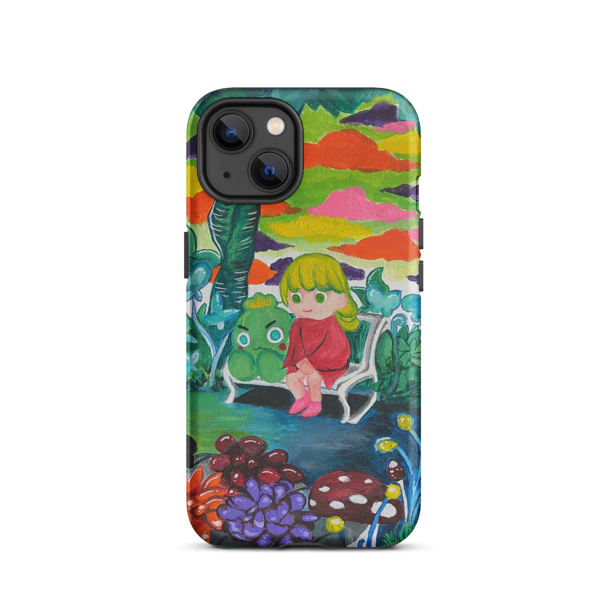 【iPhone】Cloud Garden|防摔雙層特強硬殼 Tough Case for iPhone®